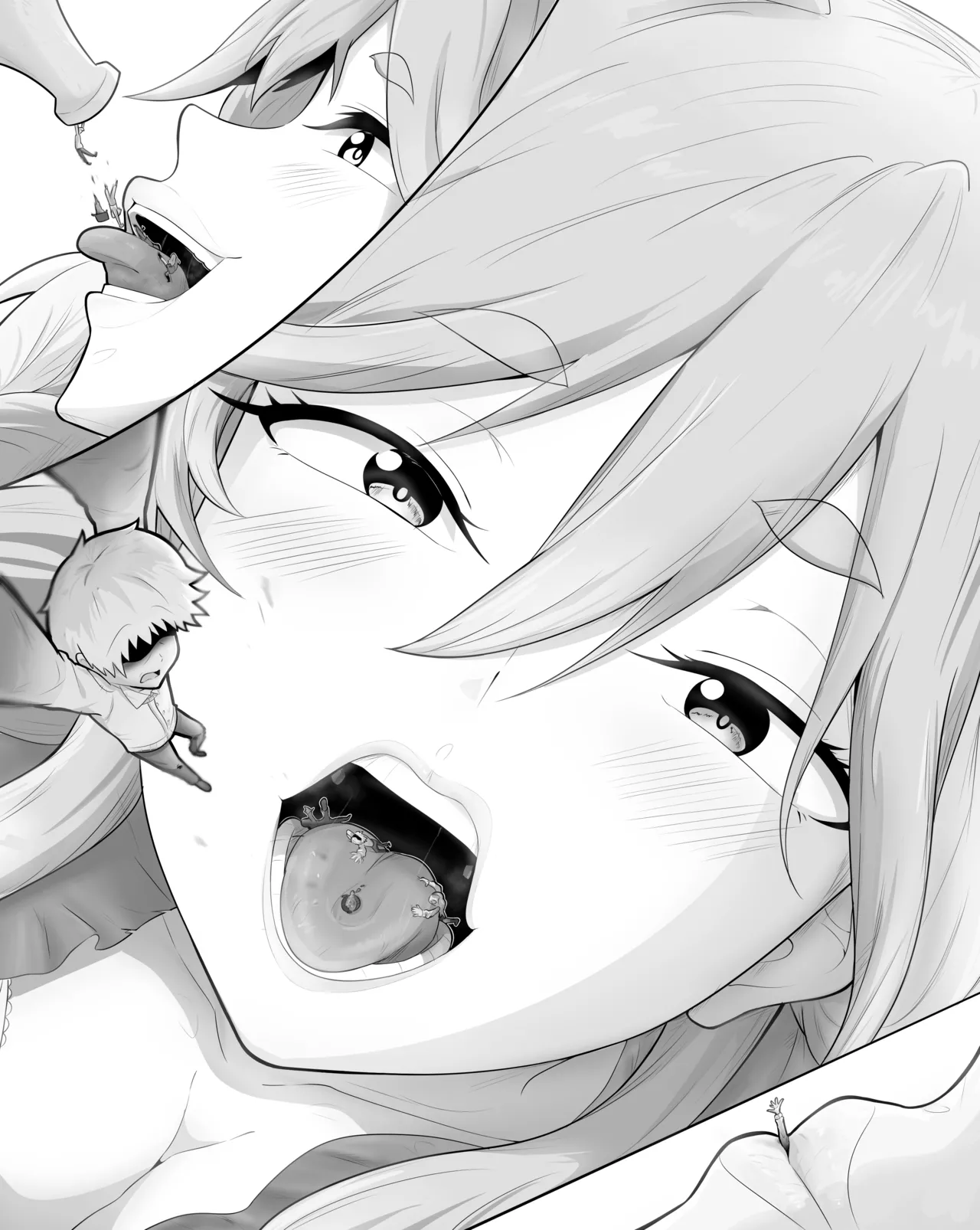 Mommy can also be an evil giantess Chapter 1 - page 14