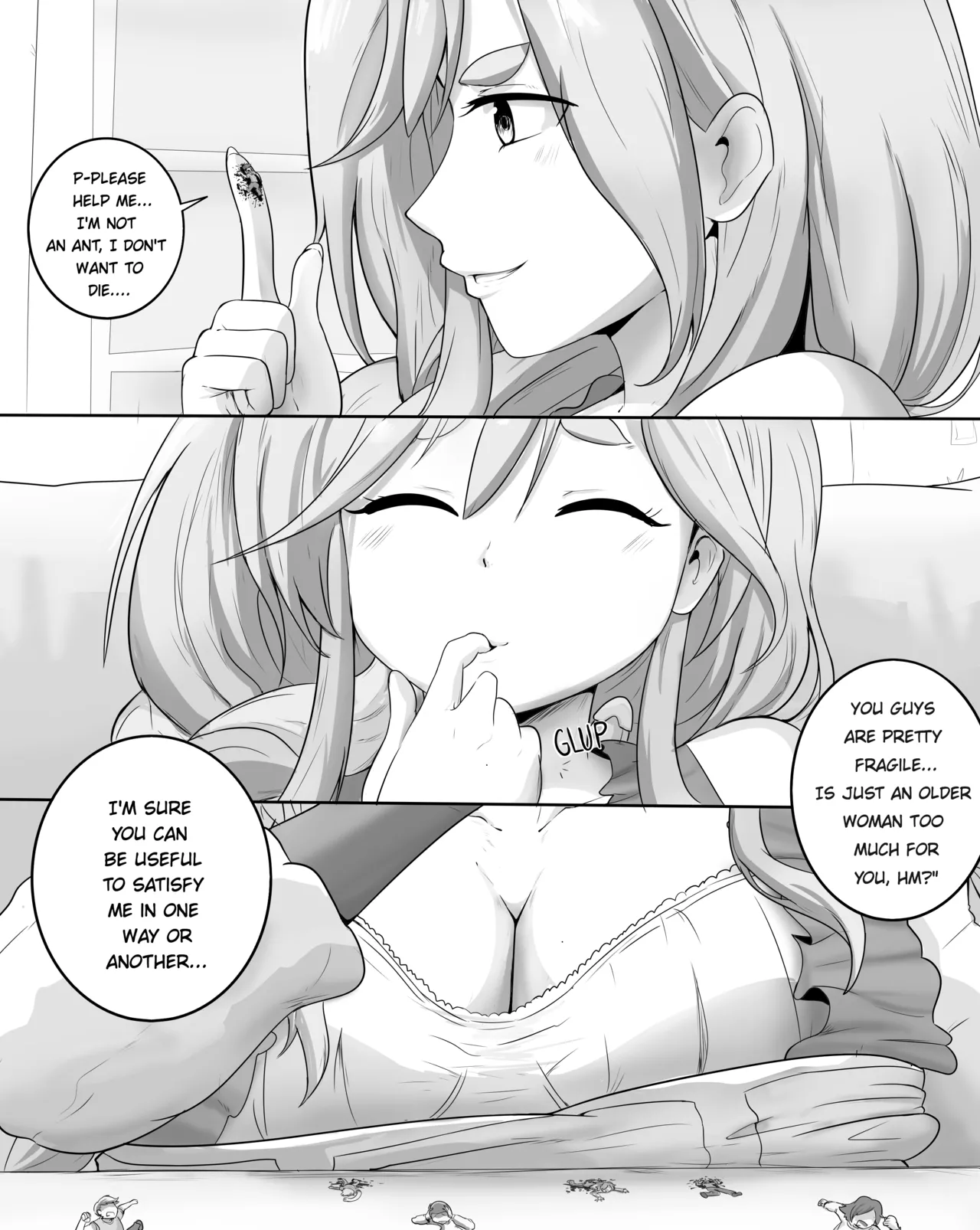 Mommy can also be an evil giantess Chapter 1 - page 4