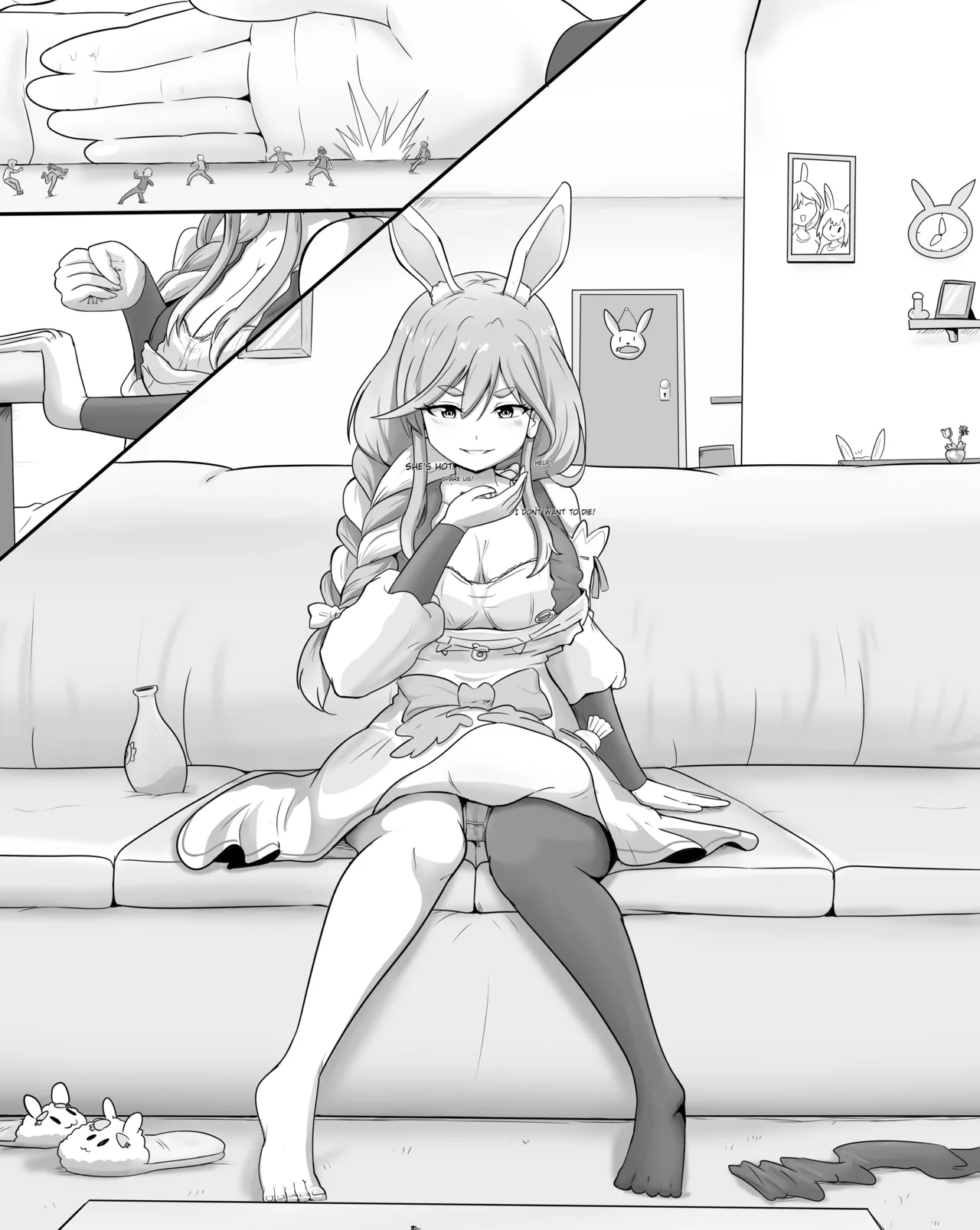 Mommy can also be an evil giantess Chapter 1 - page 5