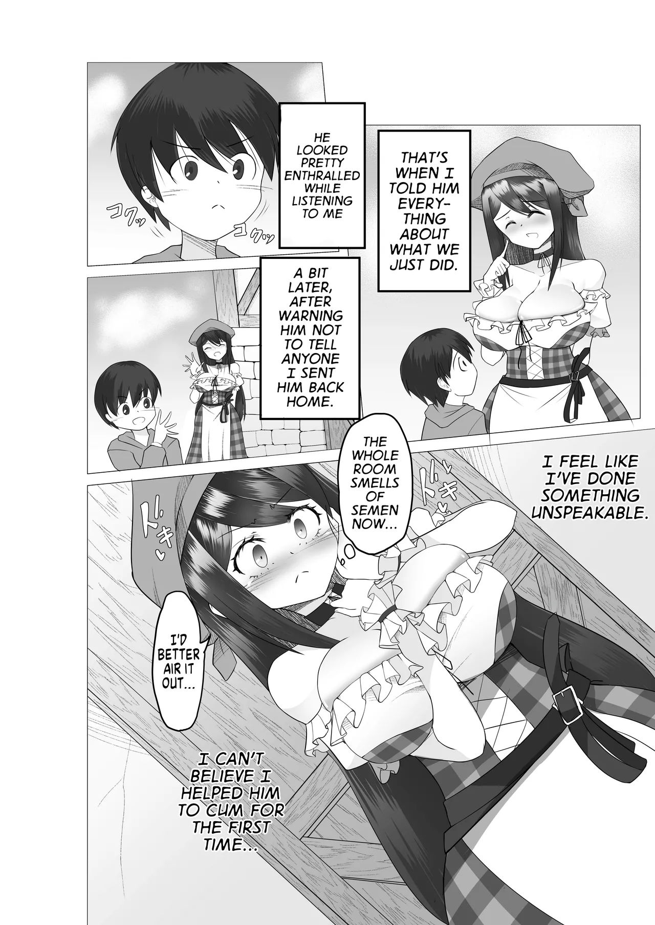 Isekai no Mura Musume ni TS Tensei shite Shimatta Ken - About TS reincarnation as a village girl in another world. Chapter 1 - page 19