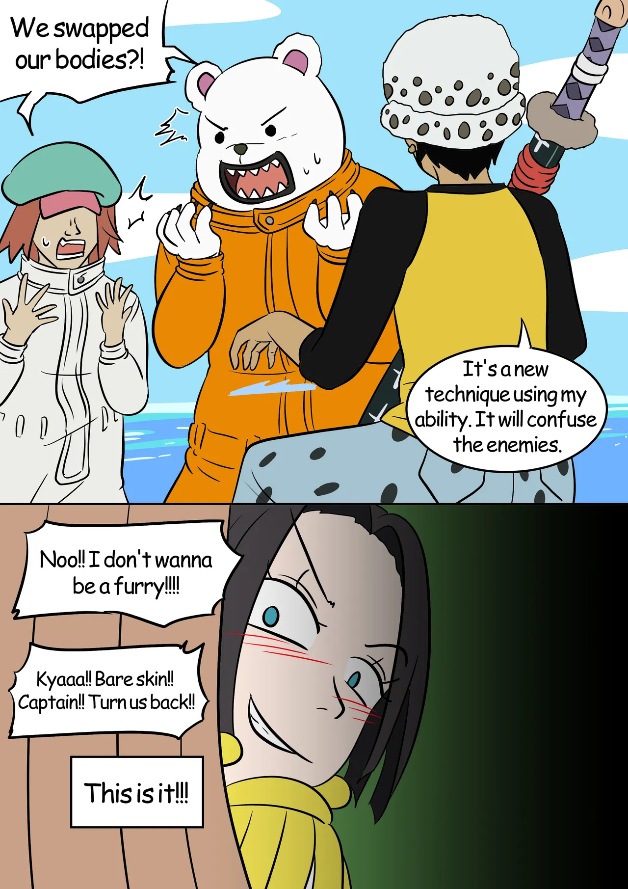 One Piece TSF Chapter 1 - page 23
