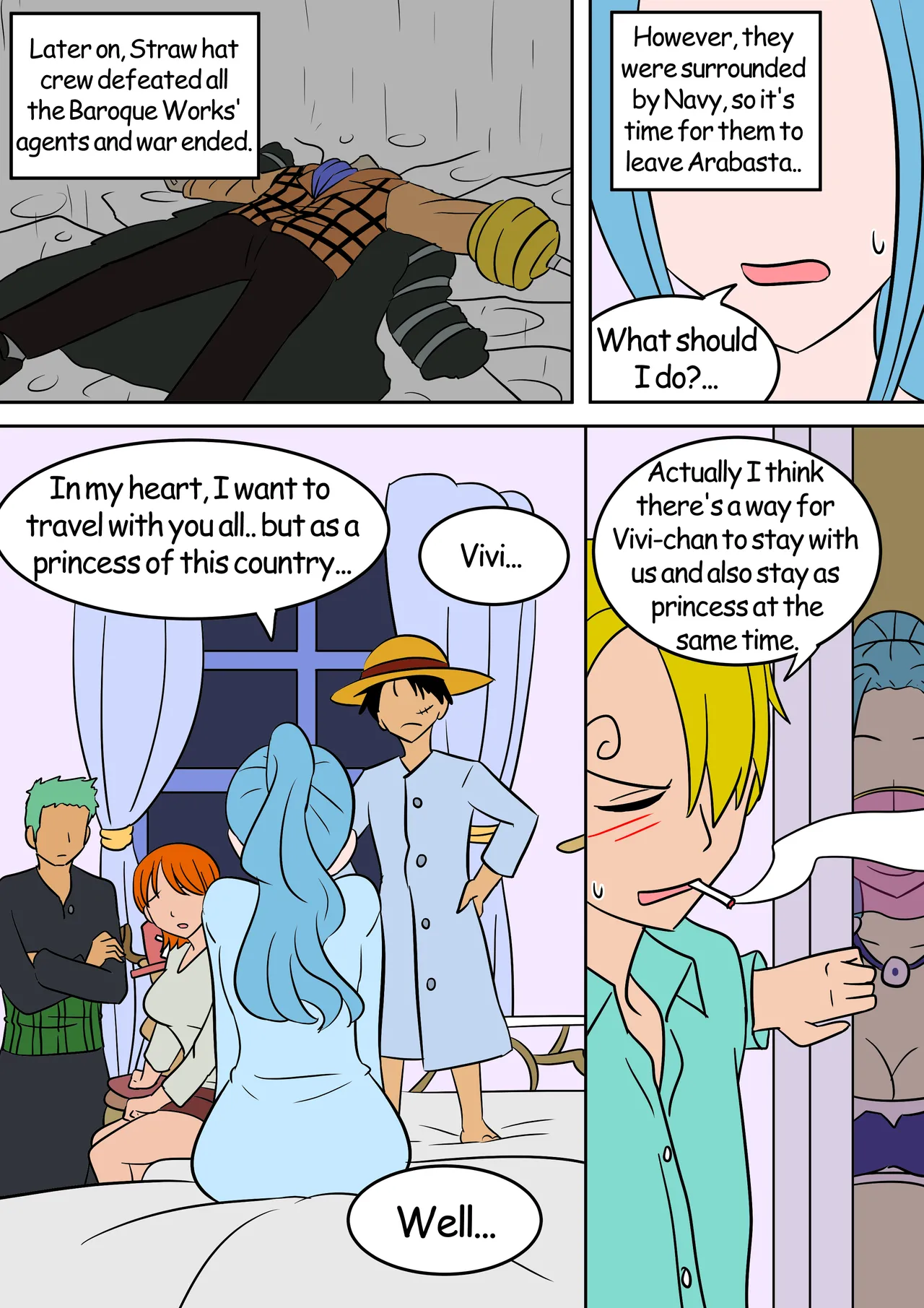 One Piece TSF Chapter 1 - page 6