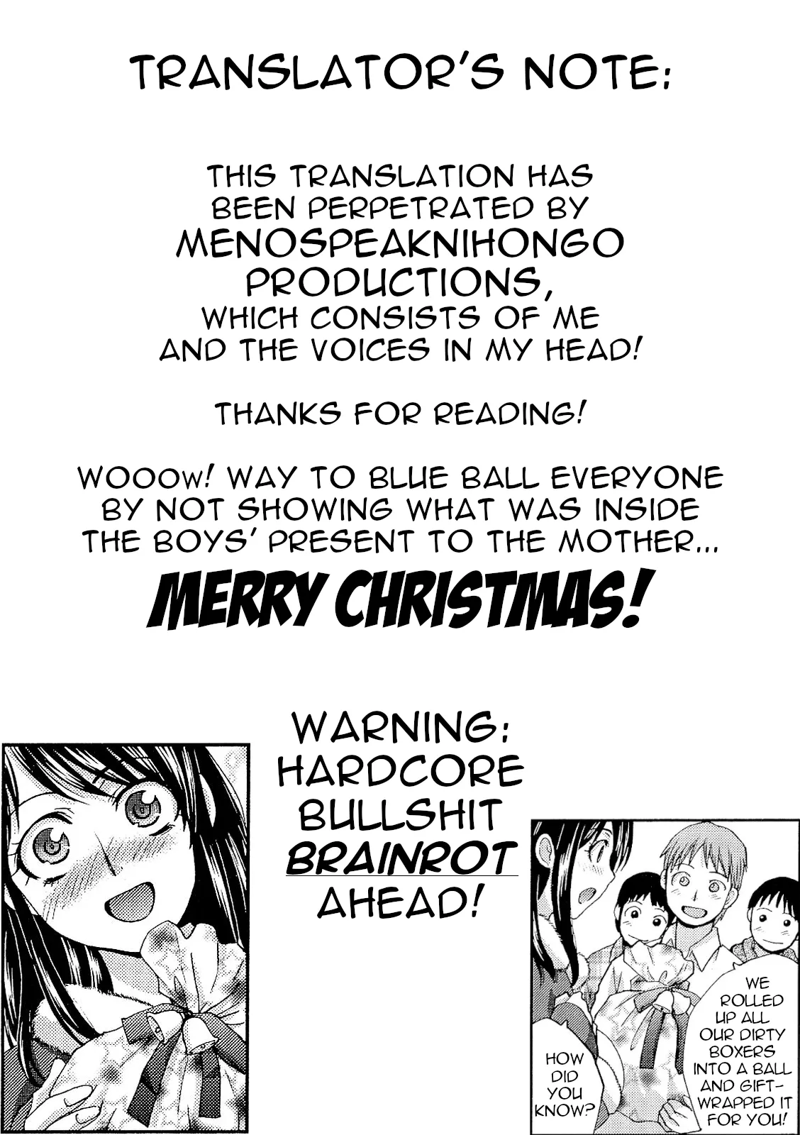 Mama To Kurisumasu Chapter 1 - page 21