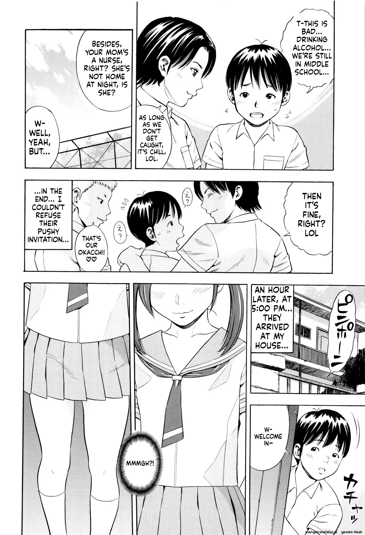 Getsu Ka Sui Moku Kin Do Ecchi MTL Chapter 1 - page 107