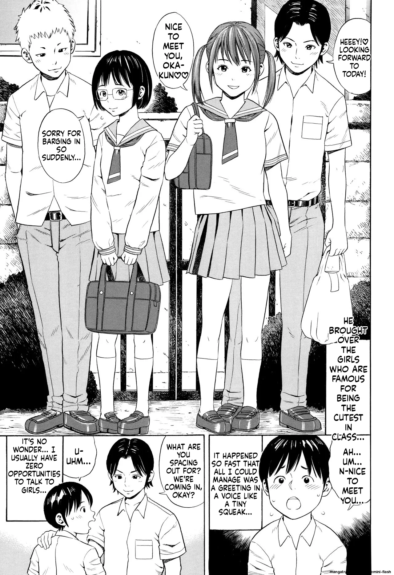 Getsu Ka Sui Moku Kin Do Ecchi MTL Chapter 1 - page 108