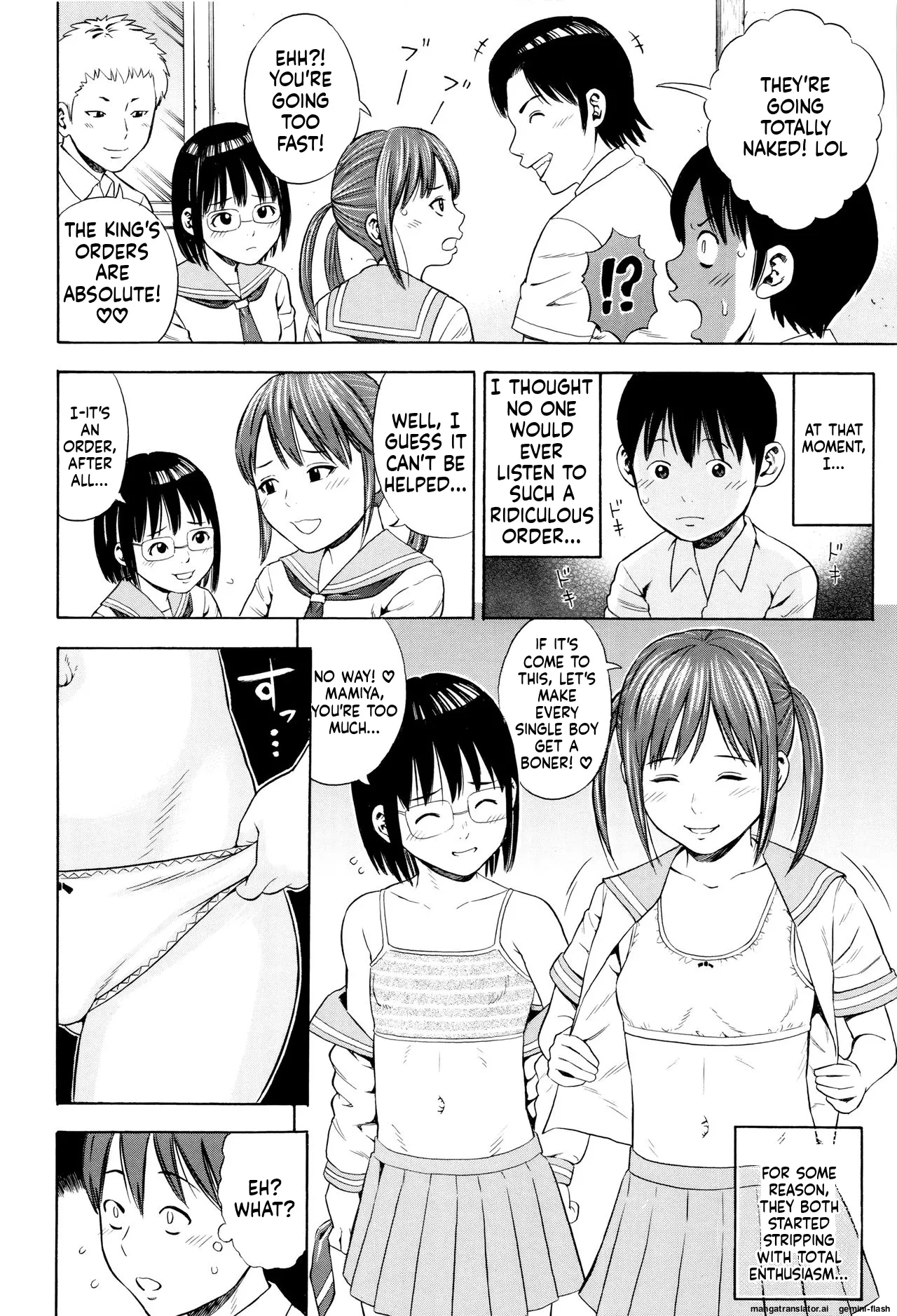 Getsu Ka Sui Moku Kin Do Ecchi MTL Chapter 1 - page 111