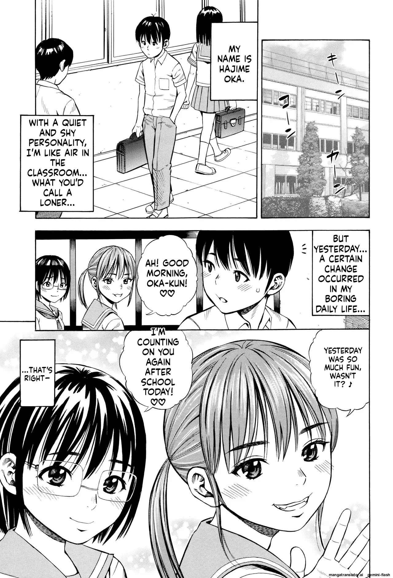 Getsu Ka Sui Moku Kin Do Ecchi MTL Chapter 1 - page 122