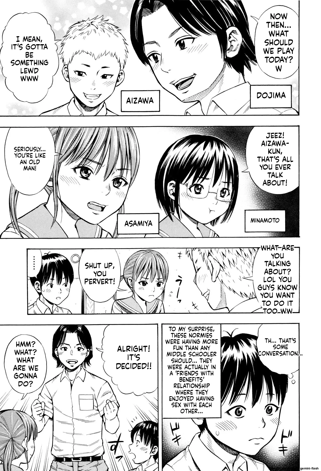 Getsu Ka Sui Moku Kin Do Ecchi MTL Chapter 1 - page 124