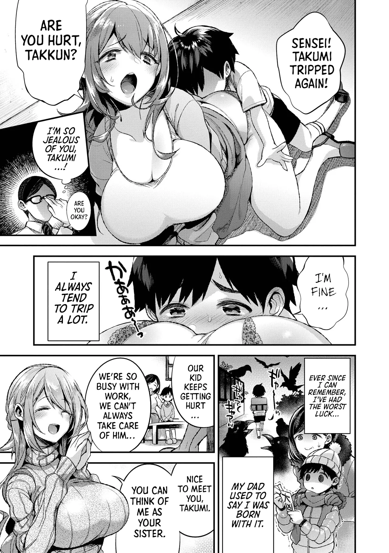 Ecchi na Oneesan ga Shounen ni Itazura Shichau Chapter 1 - page 5