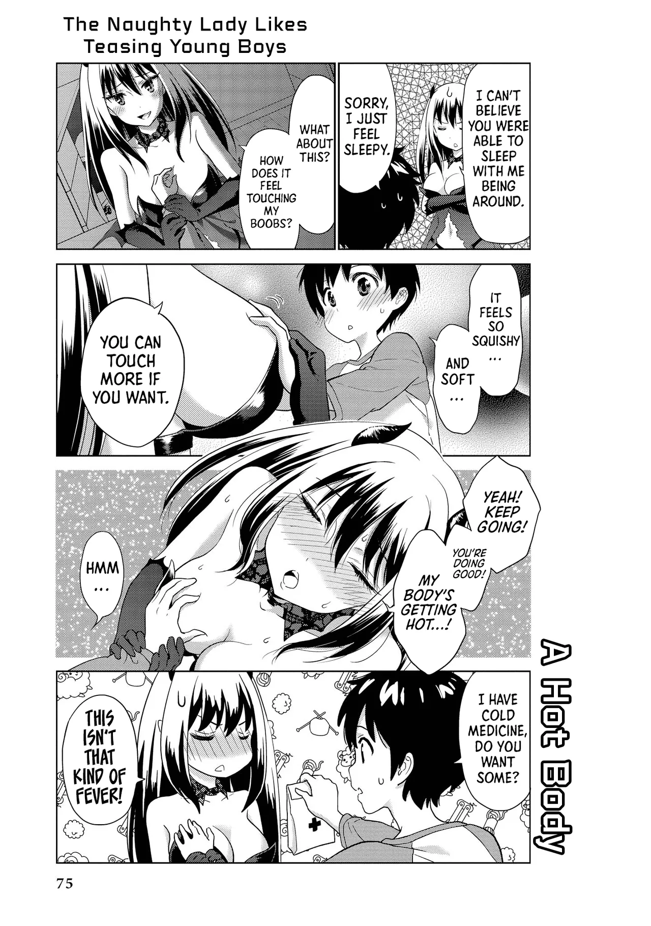 Ecchi na Oneesan ga Shounen ni Itazura Shichau Chapter 1 - page 75