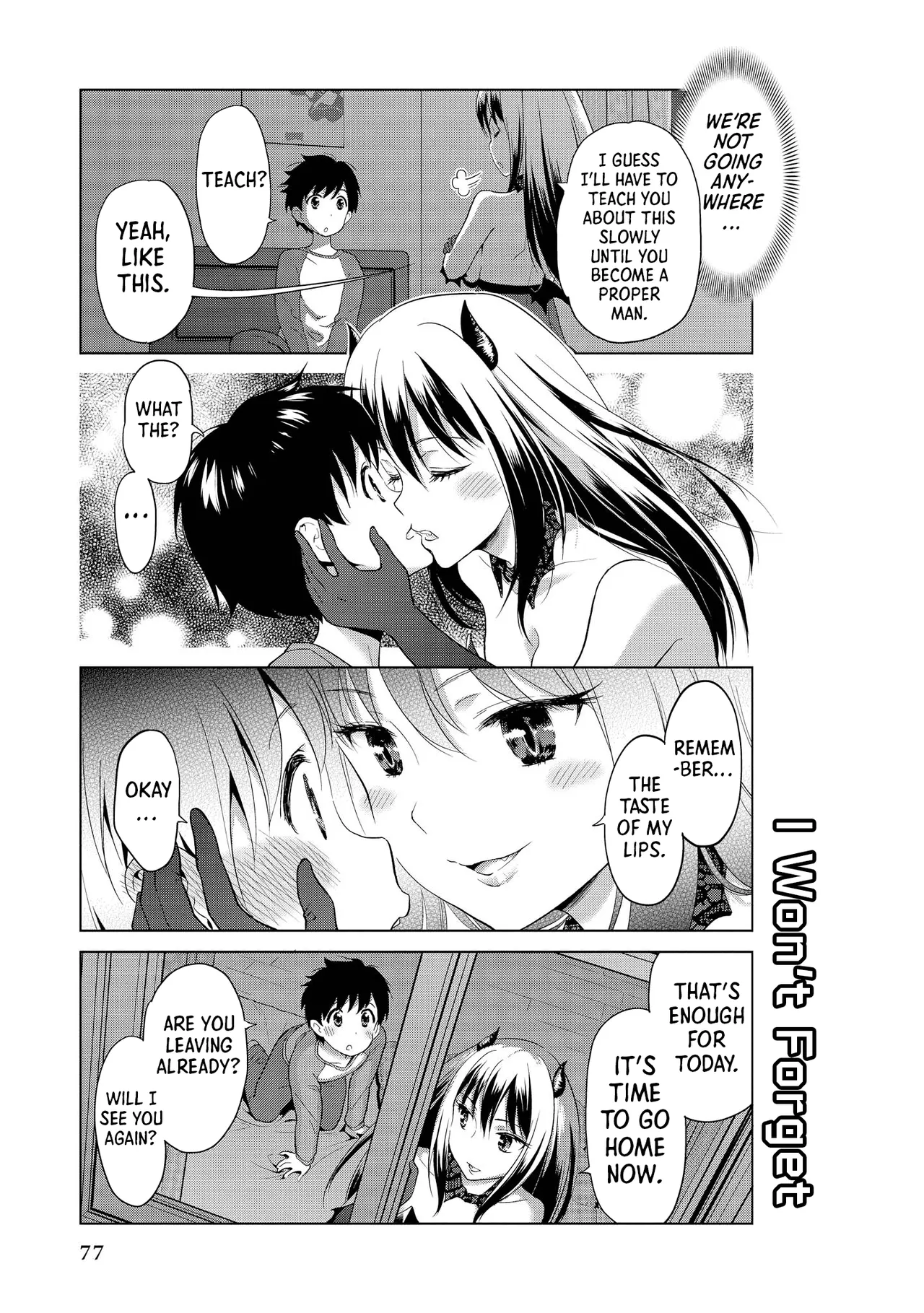 Ecchi na Oneesan ga Shounen ni Itazura Shichau Chapter 1 - page 77
