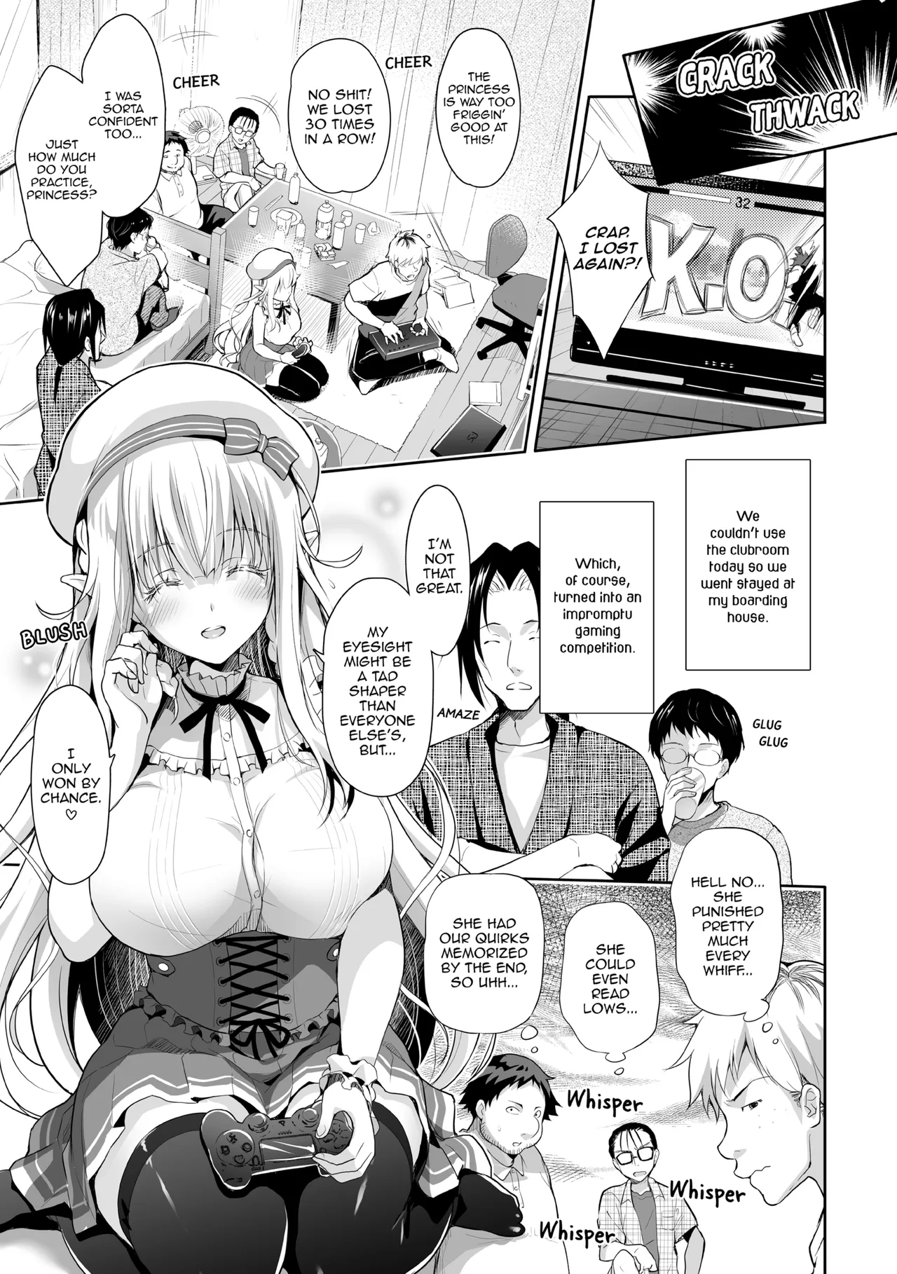 Elf Princess of the Otaku Club Compilation Chapter 1 - page 34
