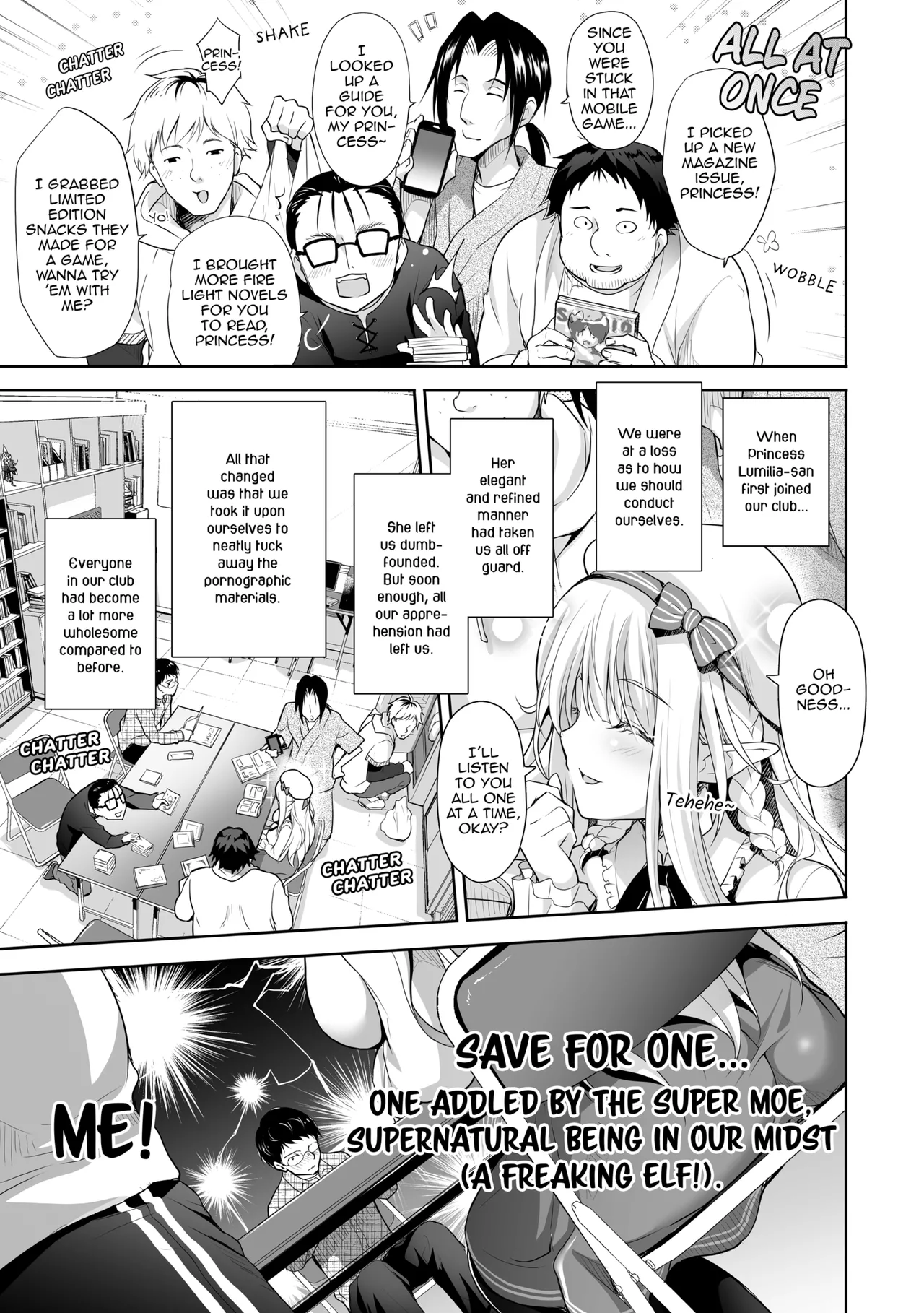 Elf Princess of the Otaku Club Compilation Chapter 1 - page 6