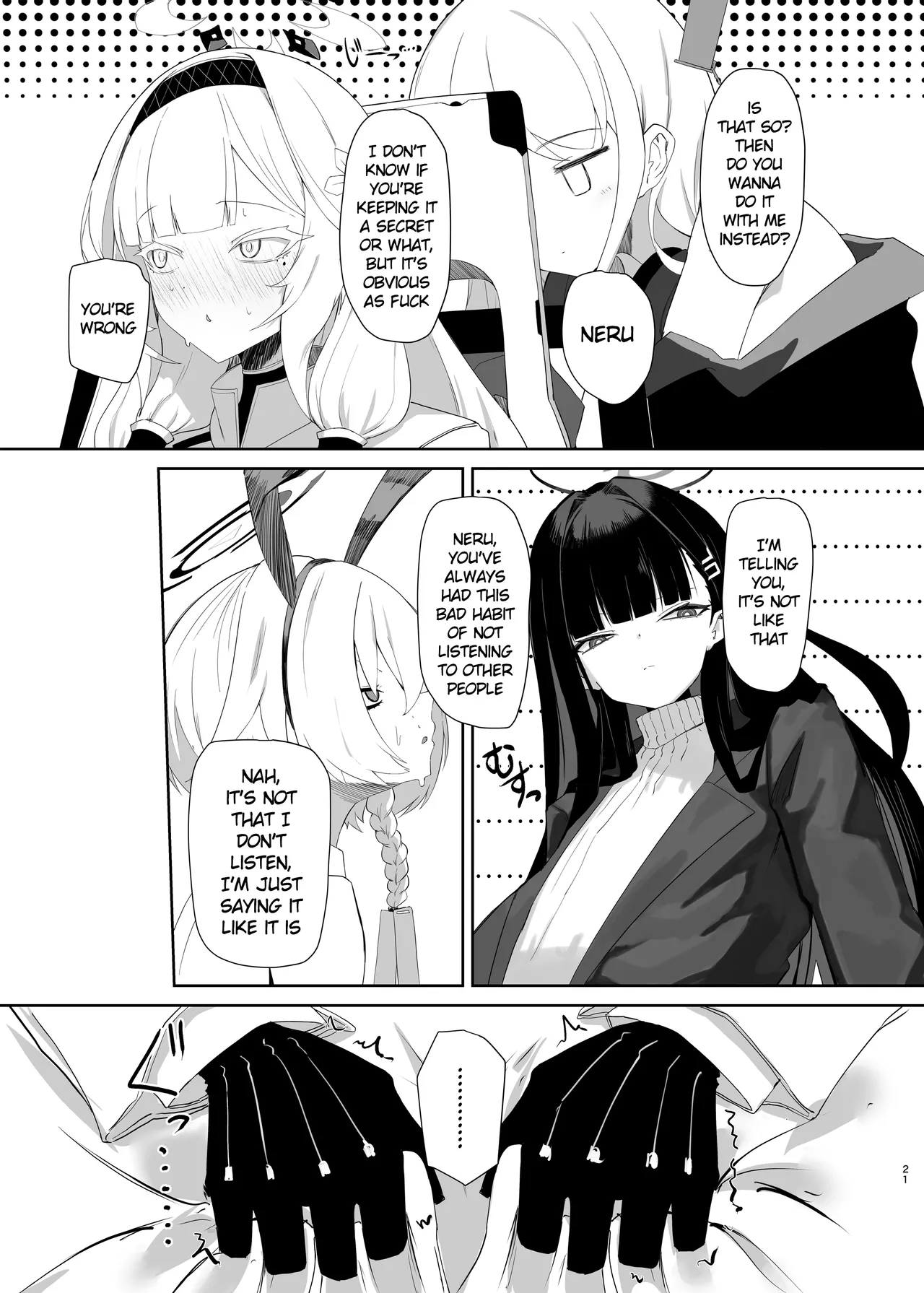 Chou Tensai Byoujaku Bishoujo Chinpo Hacker VS Big Sister Chapter 1 - page 21