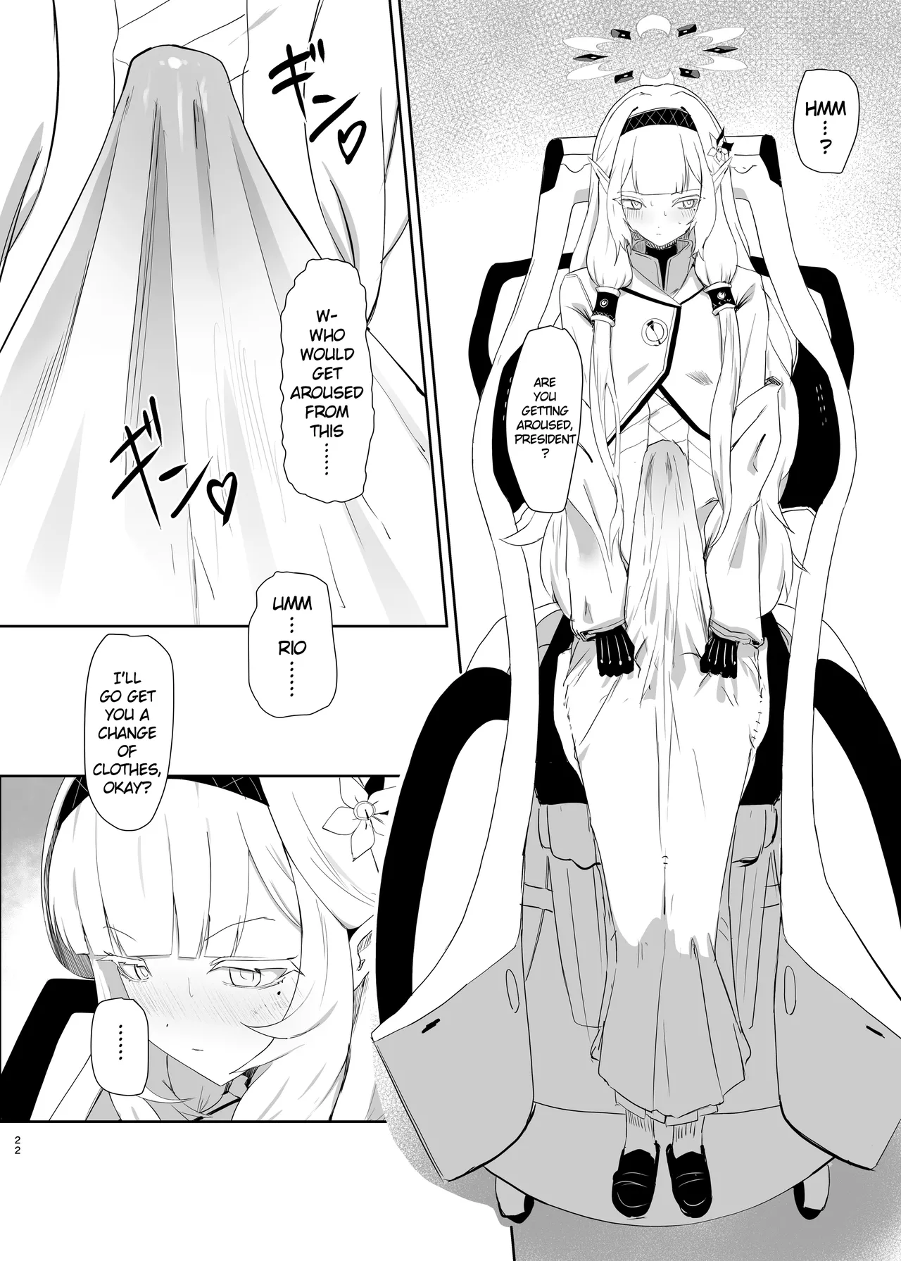 Chou Tensai Byoujaku Bishoujo Chinpo Hacker VS Big Sister Chapter 1 - page 22