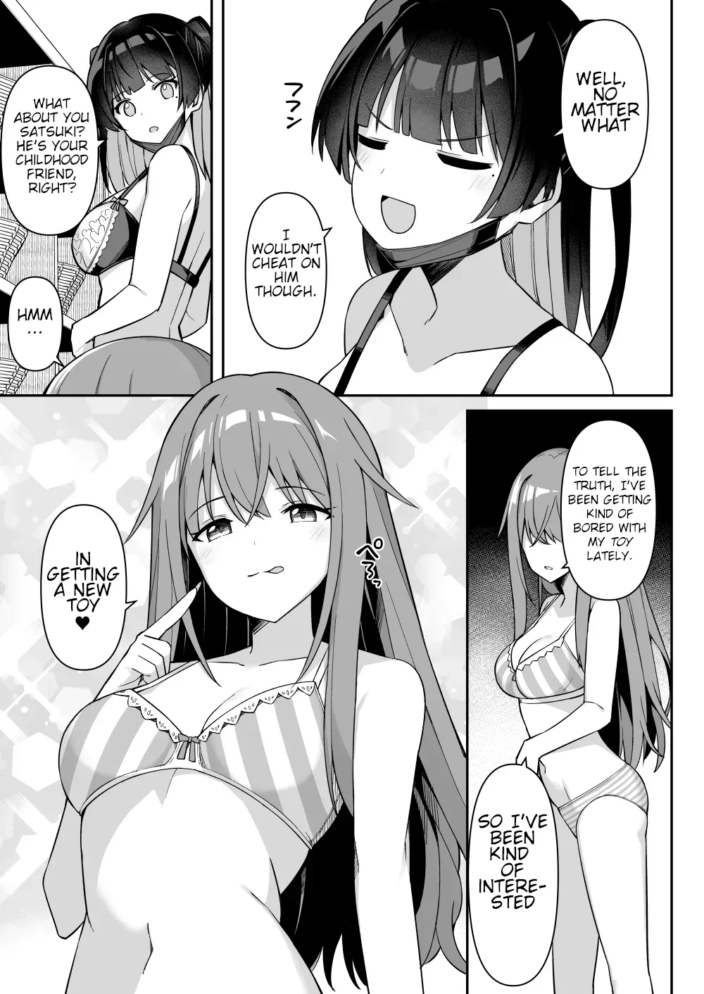 Gals on a Hot-spring Inn Trip are Shown Who's Boss by their Big Dick Waiter 2 Chapter 1 - page 5