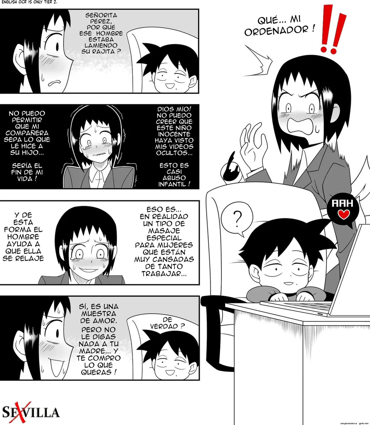 WIDOWED HARDG-WORKING MOTHER Chapter 1 - page 6