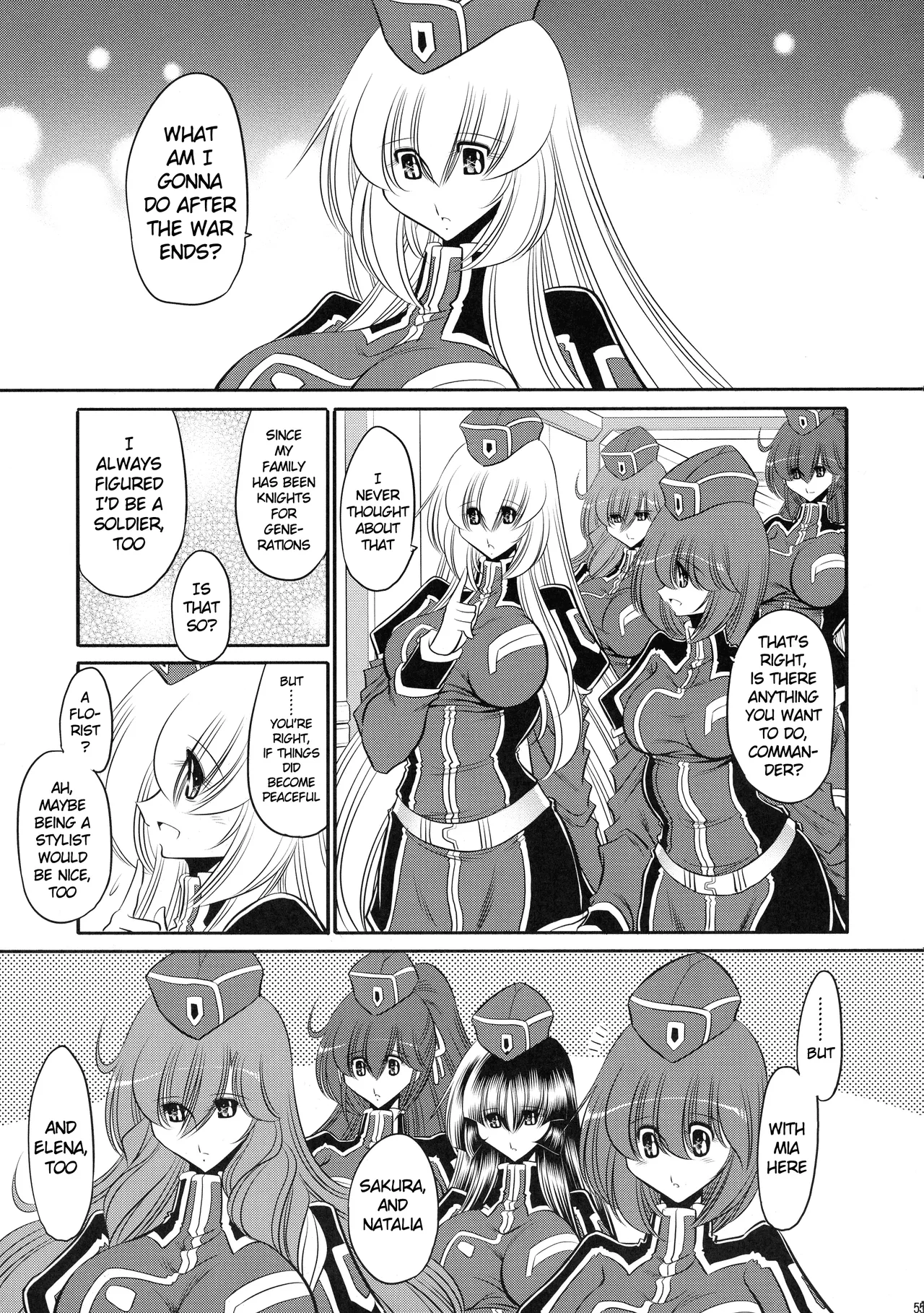 Kurenai no Kishi-dan Gekan Chapter 1 - page 55