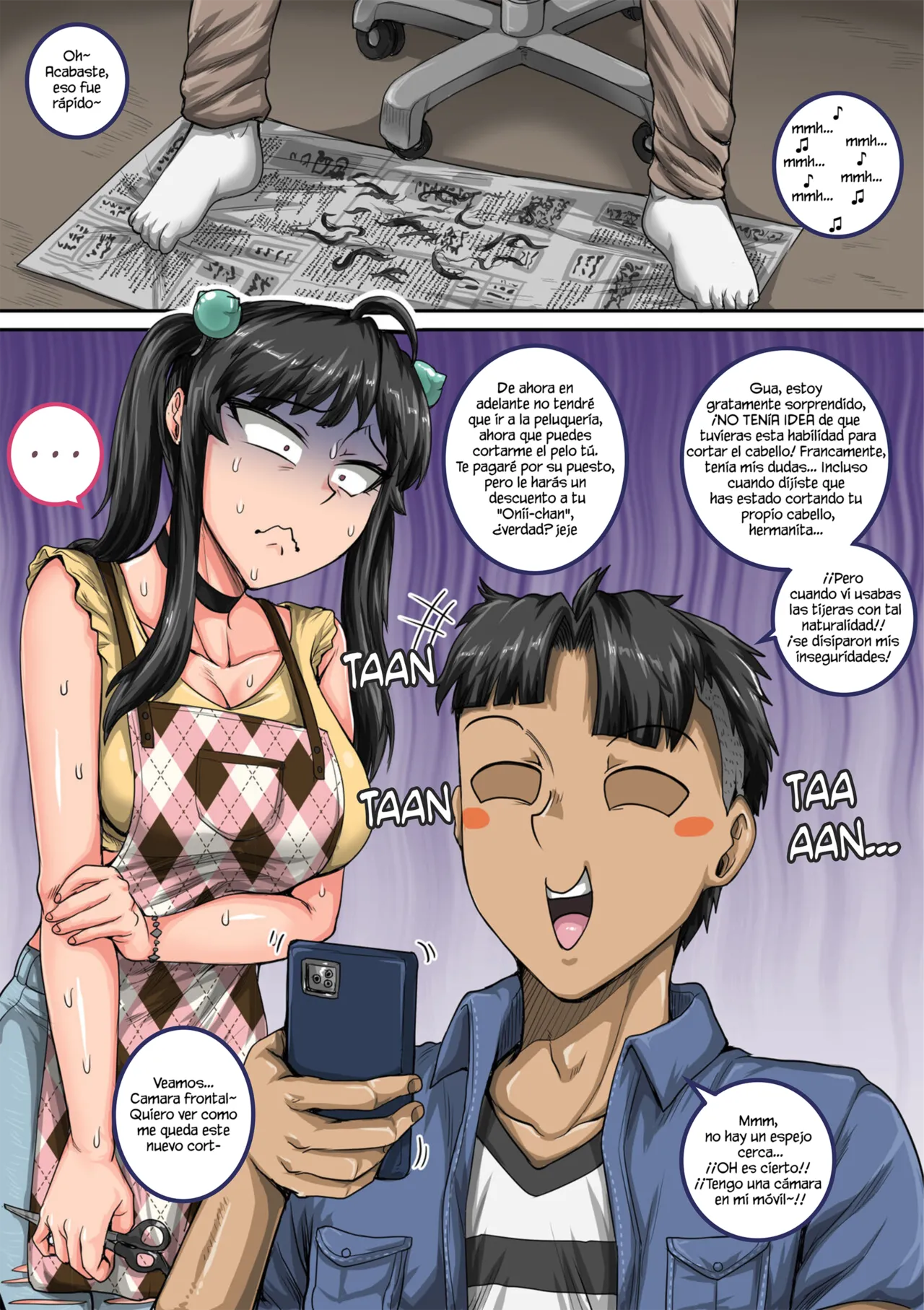 Juna Juna Juice - Mukatsuku Imouto wa Chanto Shikaranakucha 3 AnnoyingSister Needs to be Scolded 1 2 3 4 Chapter 1 - page 193