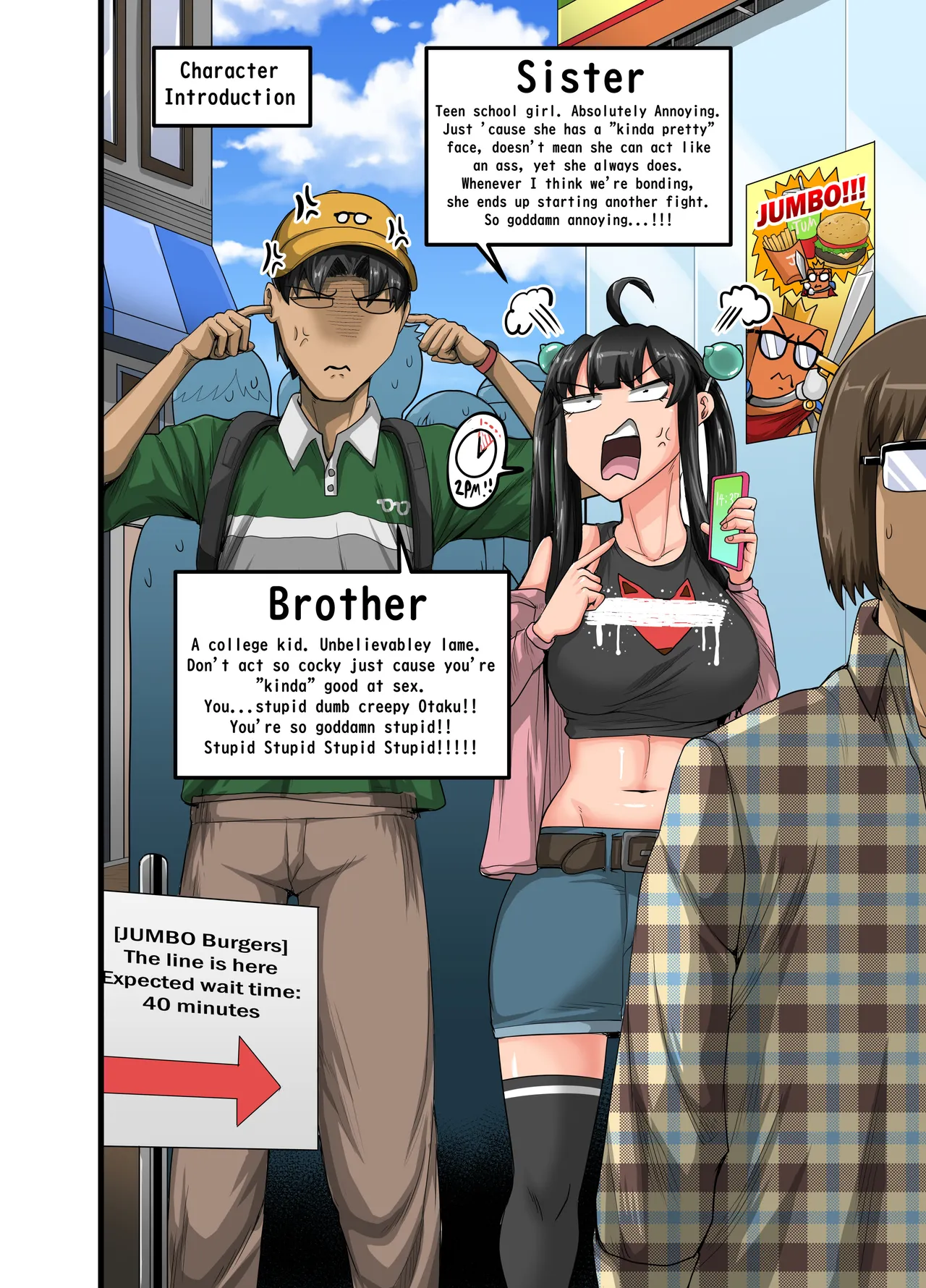 Juna Juna Juice - Mukatsuku Imouto wa Chanto Shikaranakucha 3 AnnoyingSister Needs to be Scolded 1 2 3 4 Chapter 1 - page 224