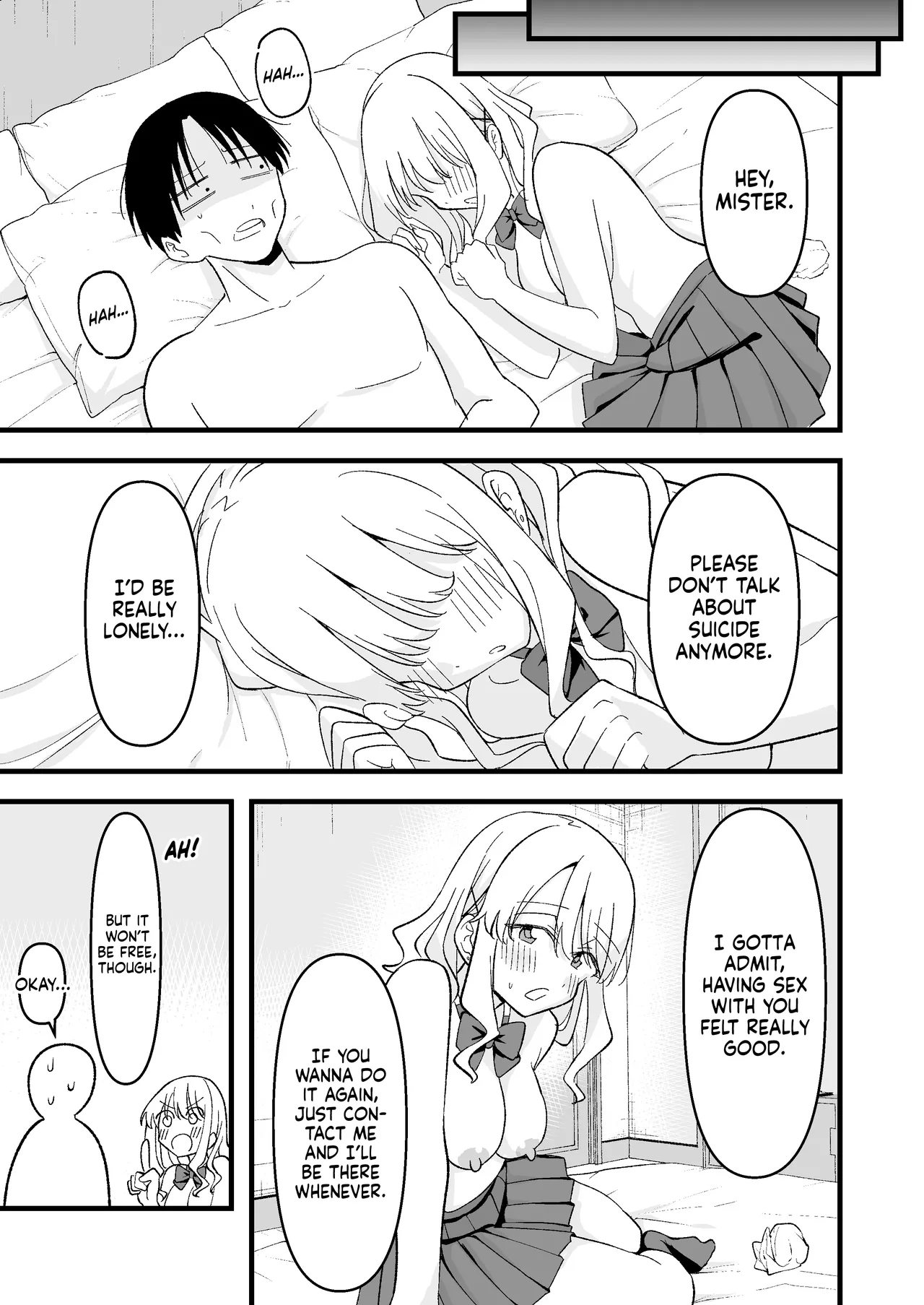 Shinitagari Shachiku datta Ore wa Hikari no Papakatsu Gal ni Ikasareru Chapter 1 - page 42