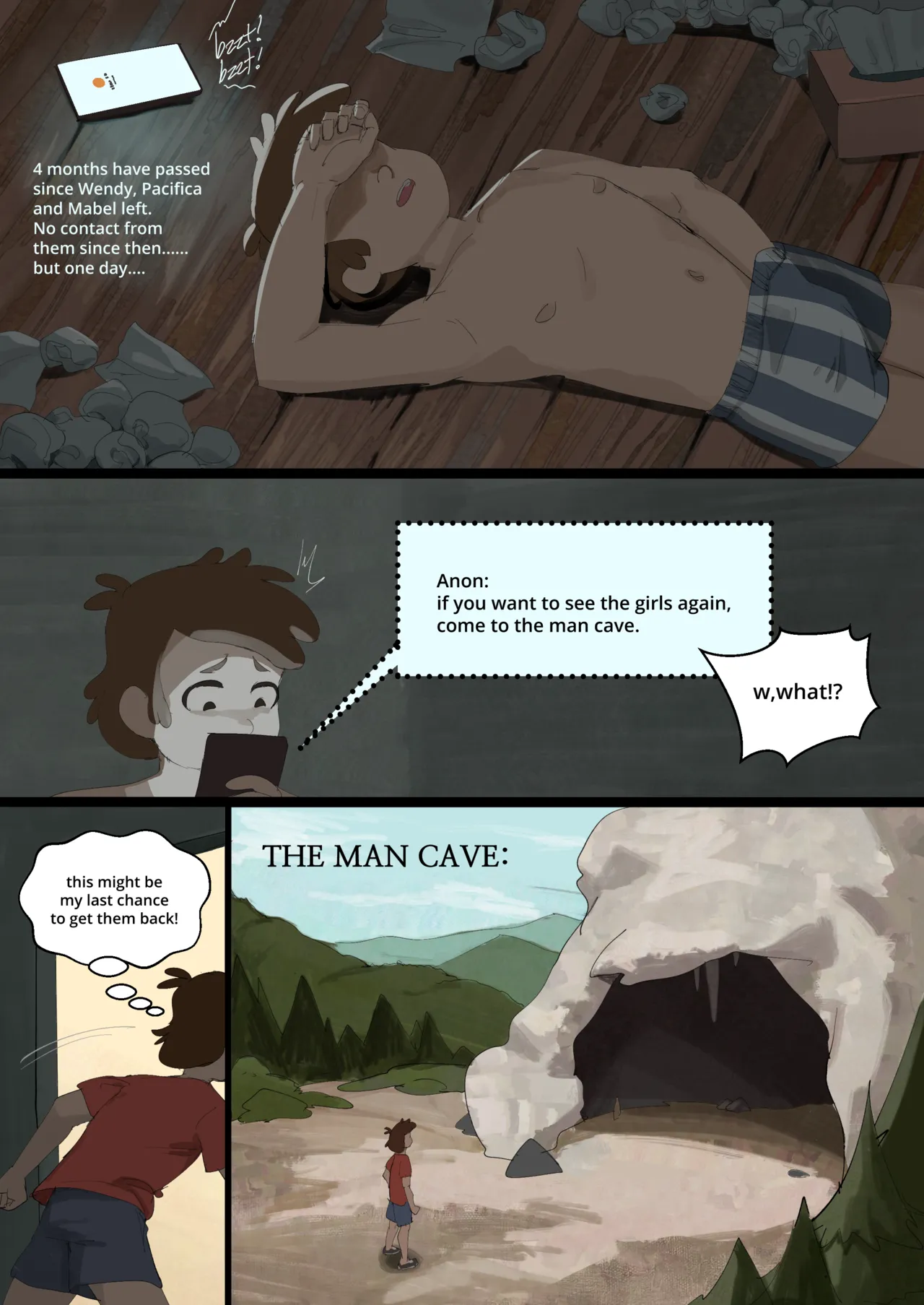 Gravity Falls Saga Full Chapter 1 - page 14