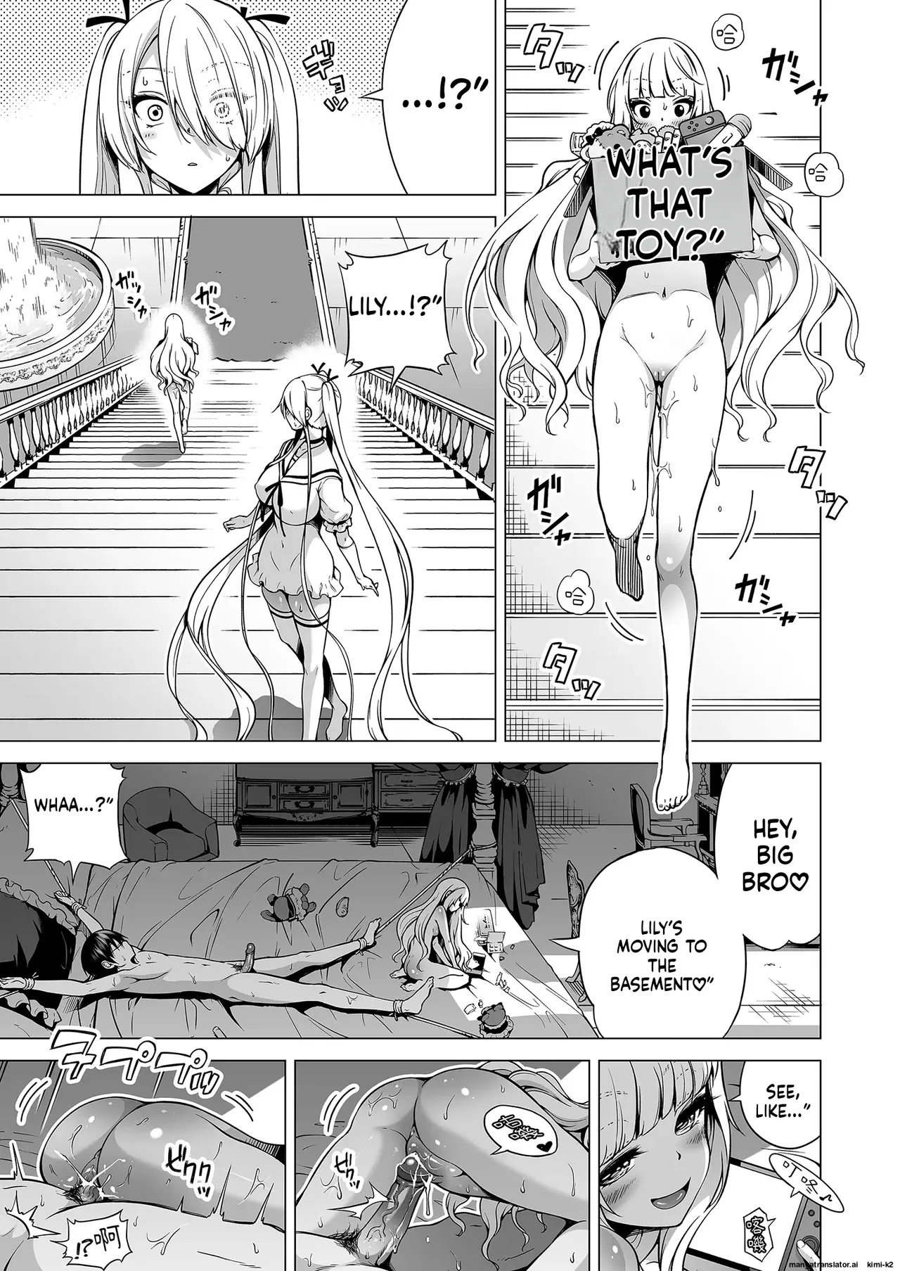 Hands-On Draining with Three Succubus Sisters 3 Chapter 1 - page 20