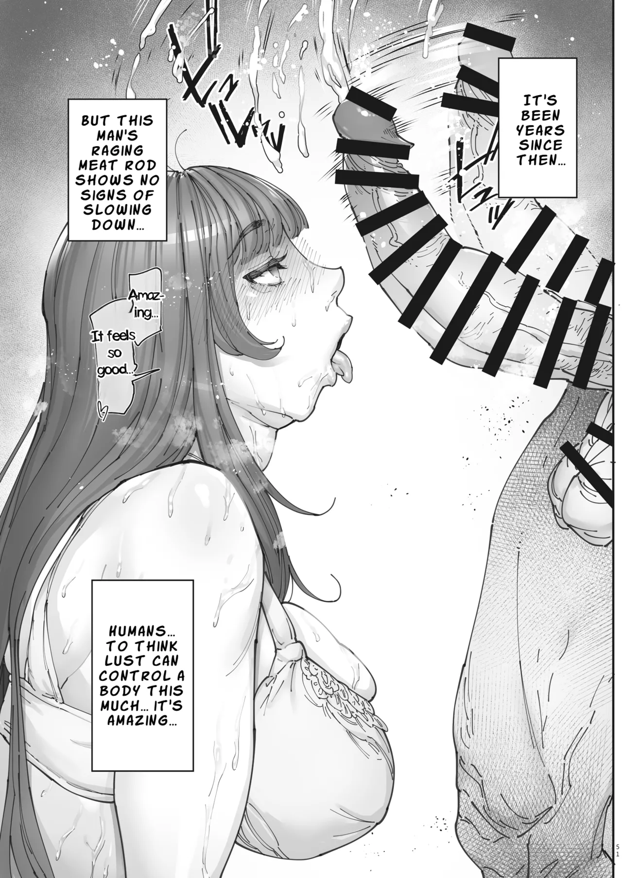 Zoku - Kaigo Beit de Roujin no Gouin na Yokkyuu to Okane no Mae ni Chitai o Sarasu JK Chapter 1 - page 50
