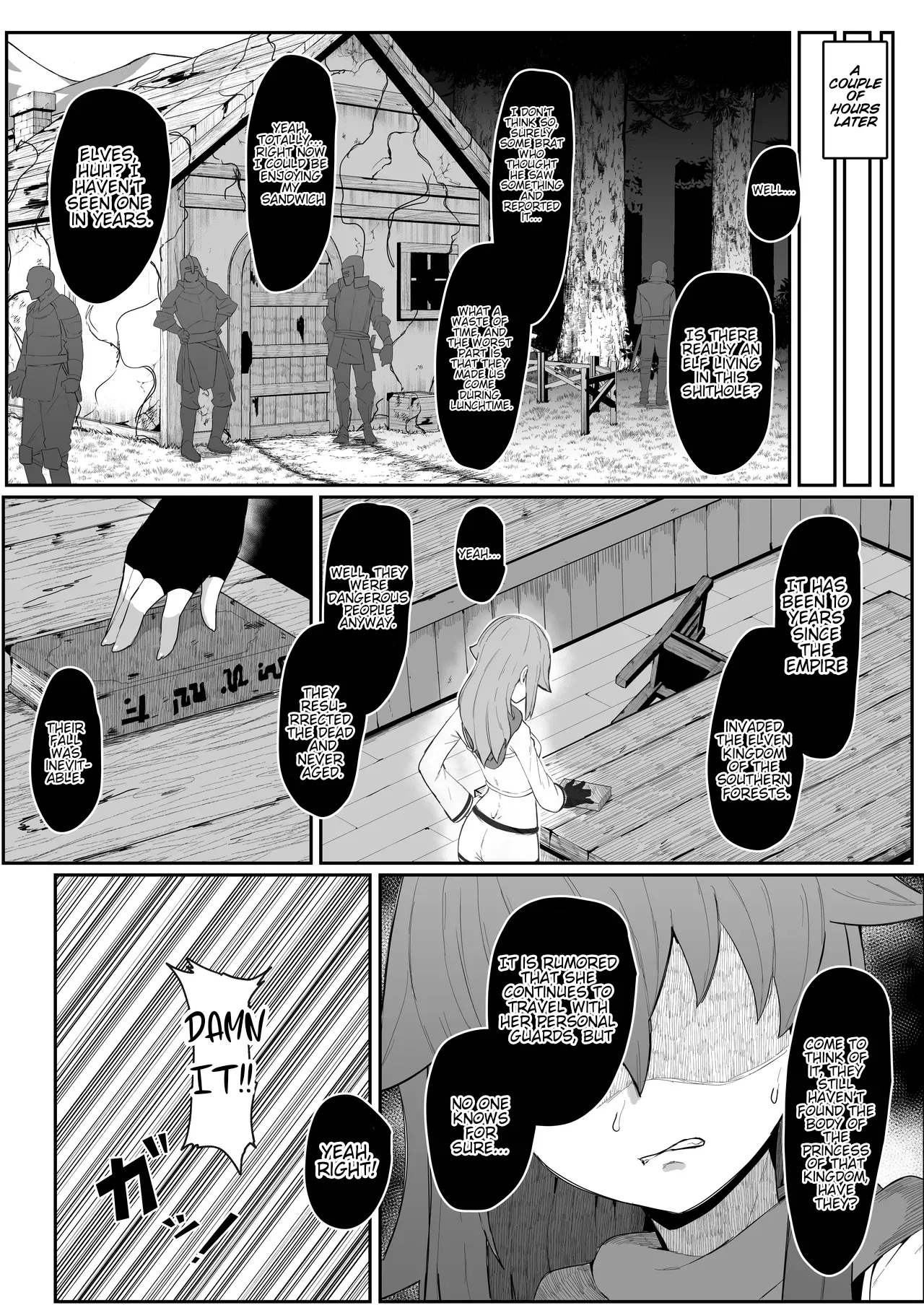 Impregnating my elf mother. Chapter 1 - page 101