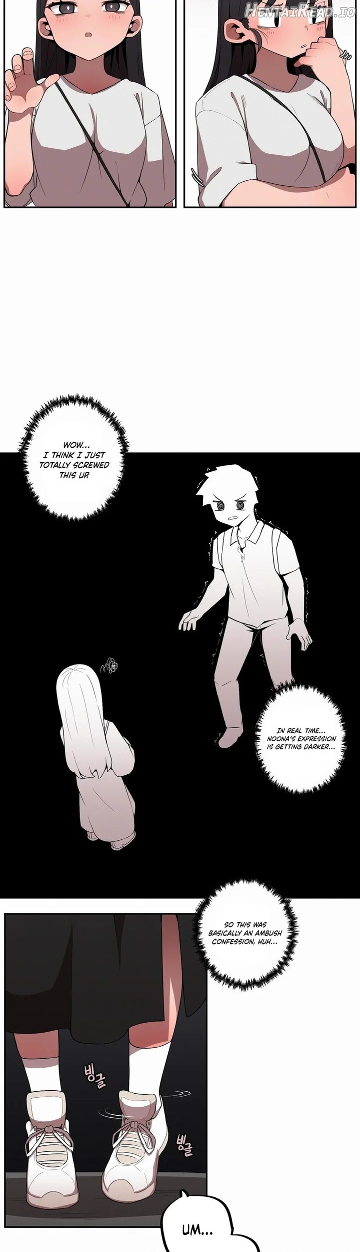 Noona and her BIG little Bro Chapter 29 - page 14