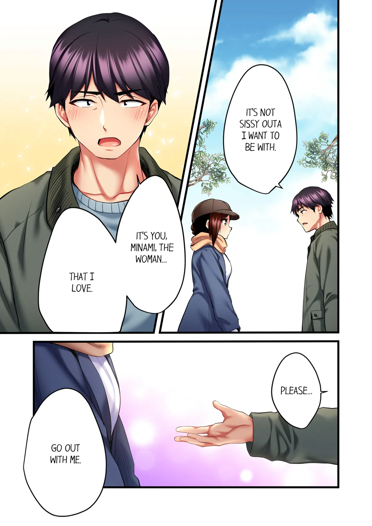 Uta no Onee-san Datte H Shitai ~Konnakao, TV no Mae Minna ni wa Miserarenai yo... Chapter 1 - page 132