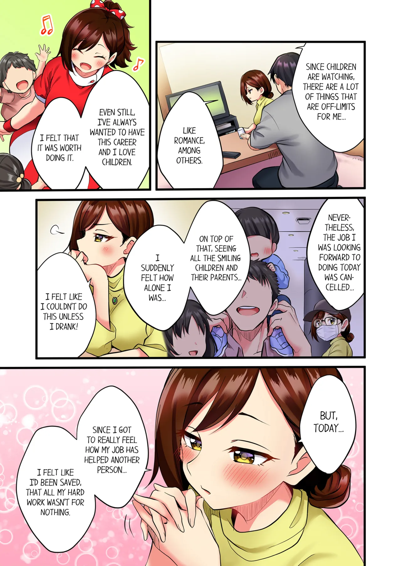 Uta no Onee-san Datte H Shitai ~Konnakao, TV no Mae Minna ni wa Miserarenai yo... Chapter 1 - page 15