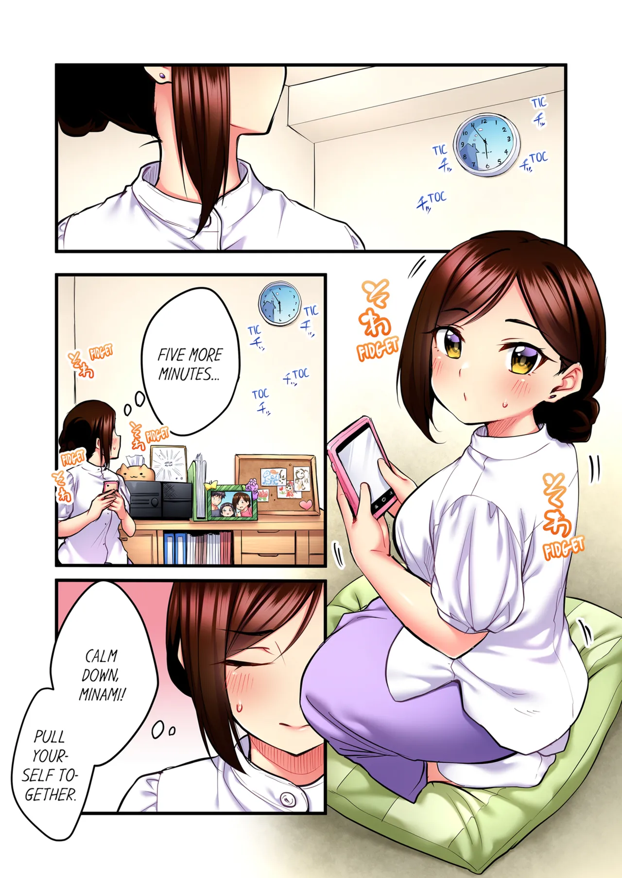 Uta no Onee-san Datte H Shitai ~Konnakao, TV no Mae Minna ni wa Miserarenai yo... Chapter 1 - page 197