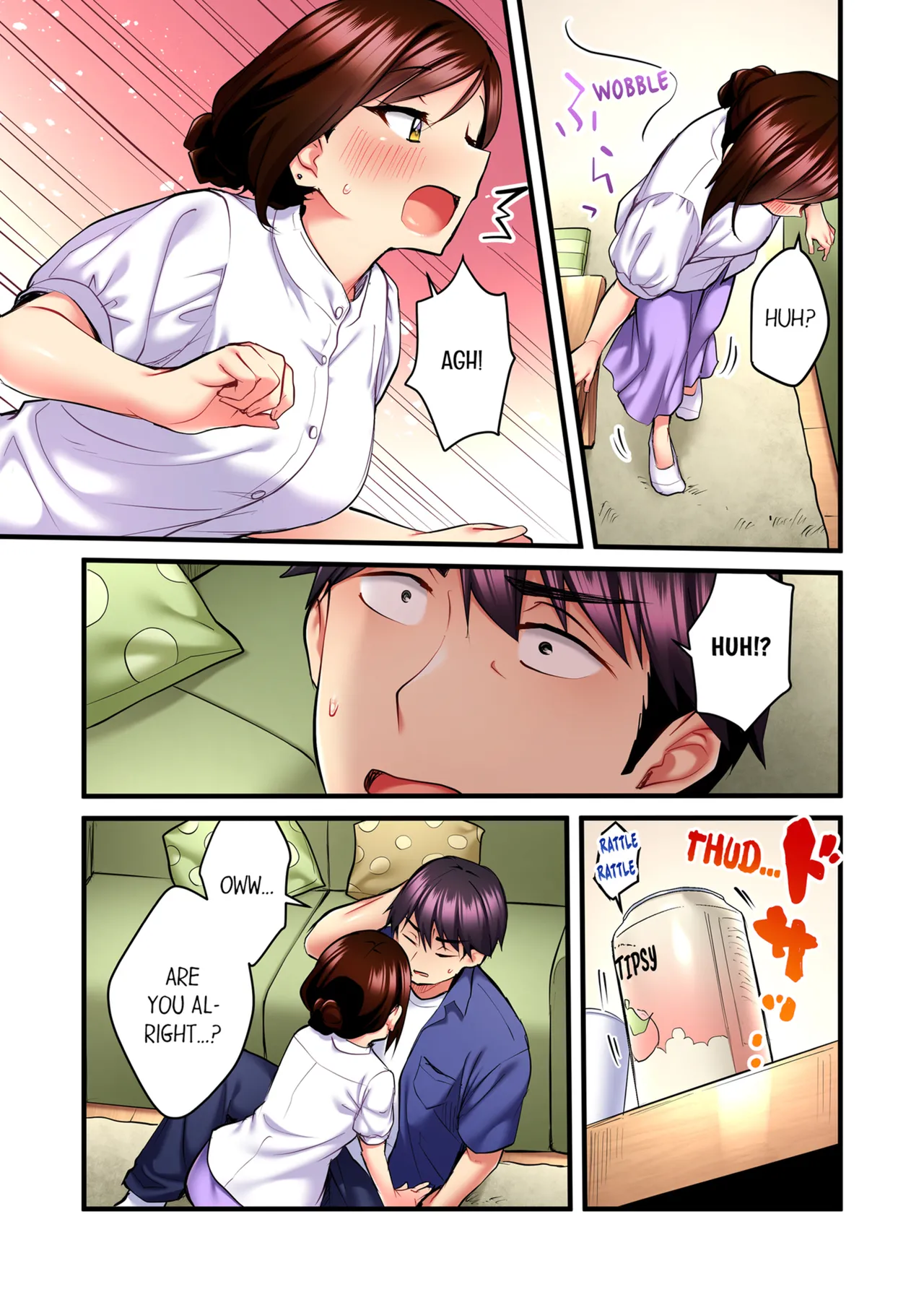 Uta no Onee-san Datte H Shitai ~Konnakao, TV no Mae Minna ni wa Miserarenai yo... Chapter 1 - page 203