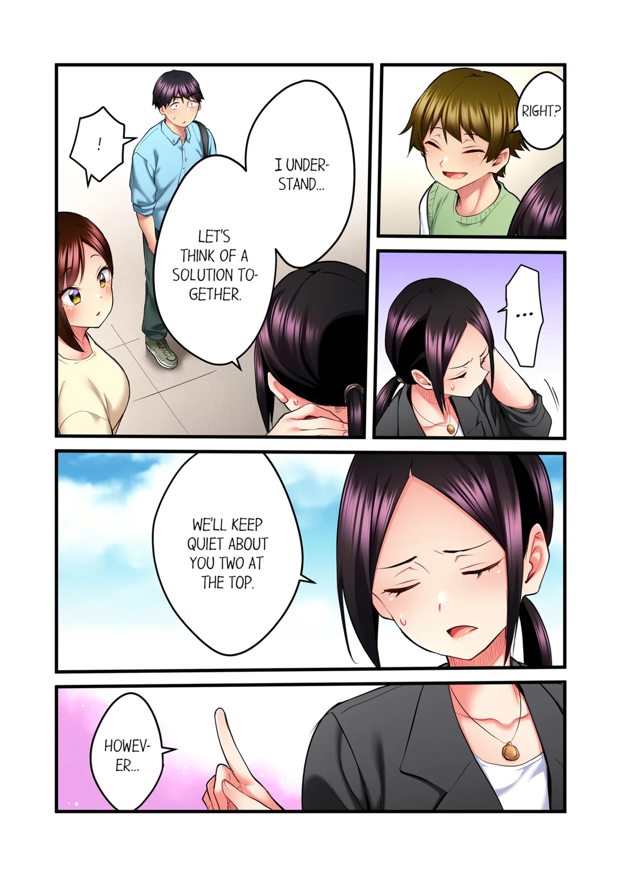 Uta no Onee-san Datte H Shitai ~Konnakao, TV no Mae Minna ni wa Miserarenai yo... Chapter 1 - page 263