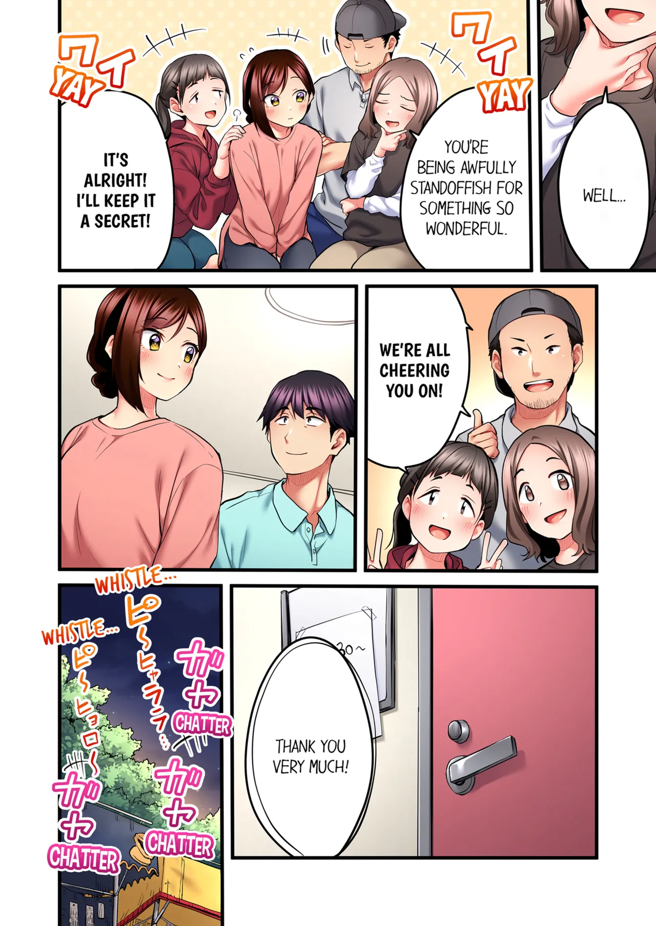 Uta no Onee-san Datte H Shitai ~Konnakao, TV no Mae Minna ni wa Miserarenai yo... Chapter 1 - page 300