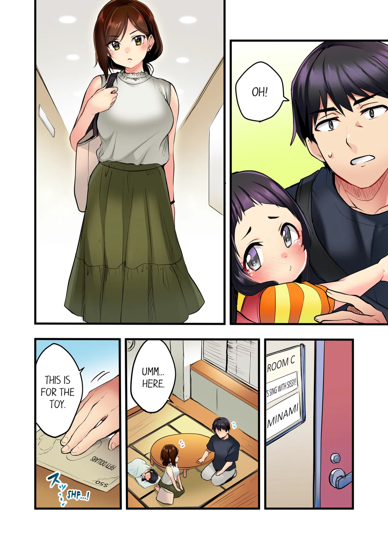 Uta no Onee-san Datte H Shitai ~Konnakao, TV no Mae Minna ni wa Miserarenai yo... Chapter 1 - page 36