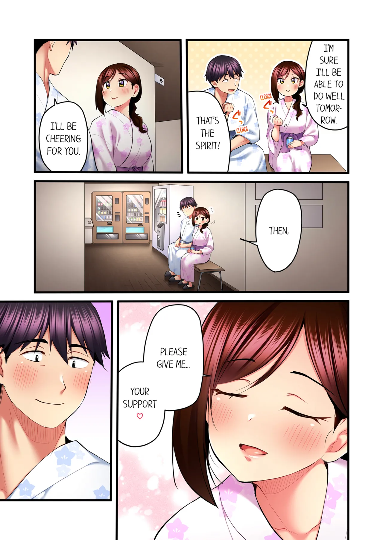 Uta no Onee-san Datte H Shitai ~Konnakao, TV no Mae Minna ni wa Miserarenai yo... Chapter 1 - page 372