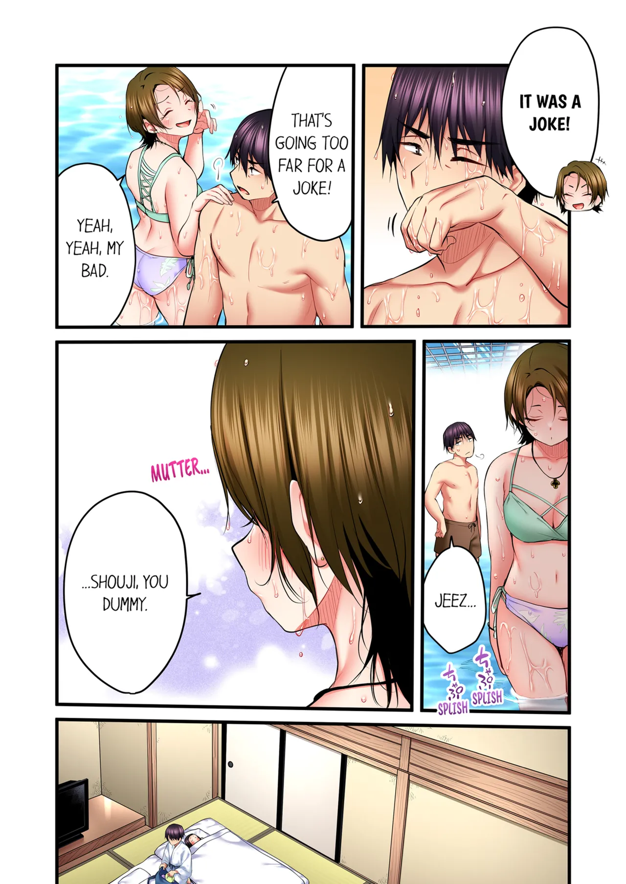 Uta no Onee-san Datte H Shitai ~Konnakao, TV no Mae Minna ni wa Miserarenai yo... Chapter 1 - page 383