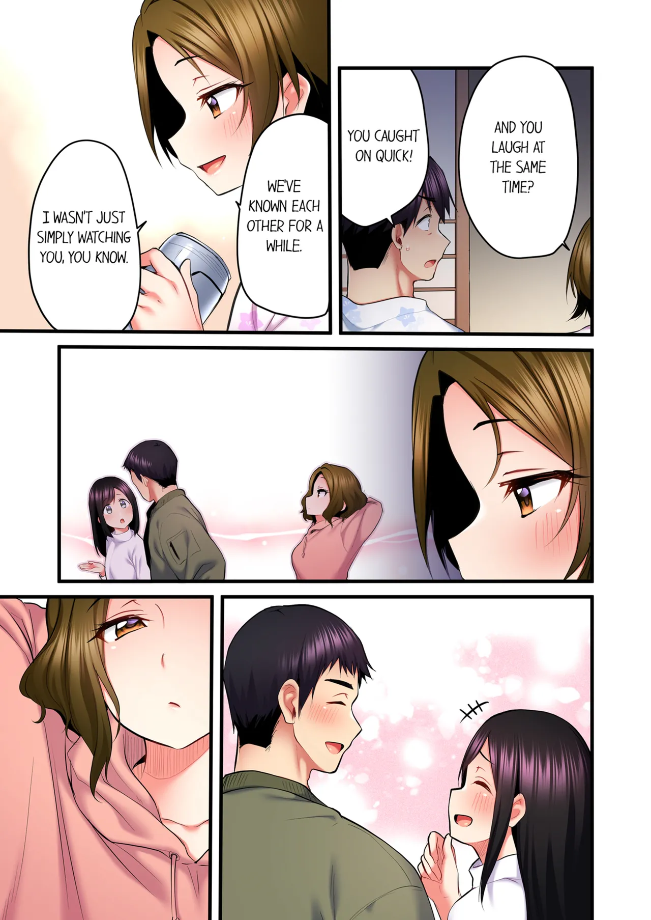 Uta no Onee-san Datte H Shitai ~Konnakao, TV no Mae Minna ni wa Miserarenai yo... Chapter 1 - page 414