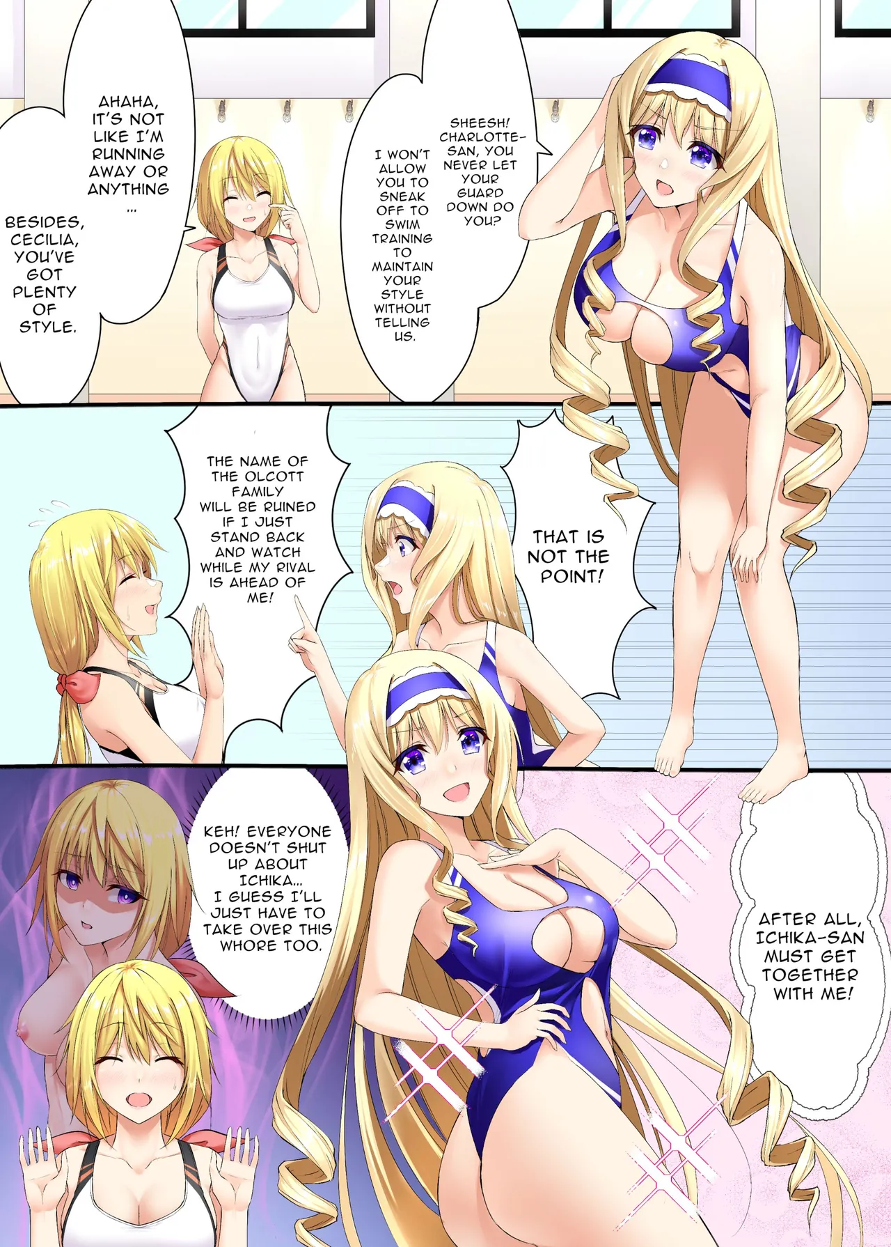 【Metako】Infinite Stratos Charlotte Possession Chapter 1 - page 1