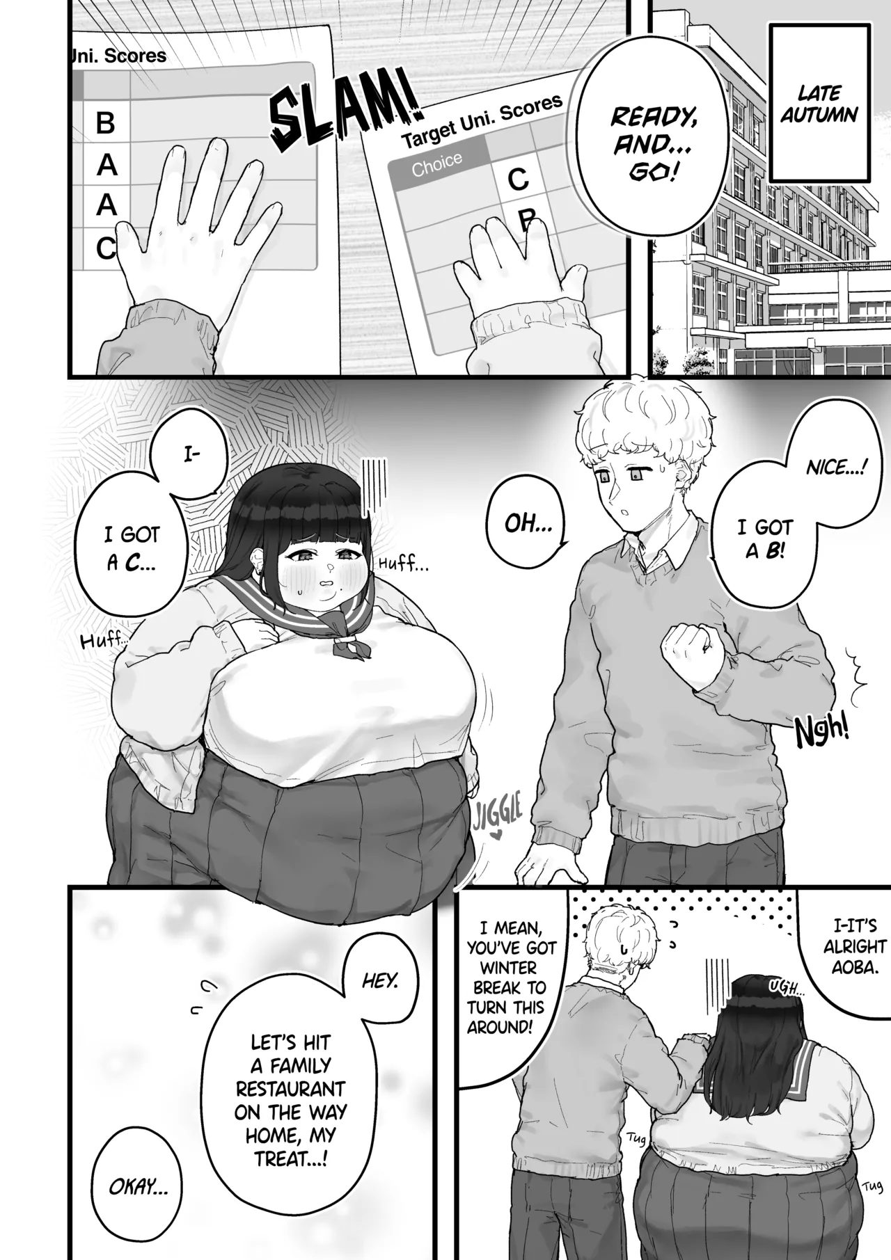 Aoba's Weight Gain Chapter 1 - page 54