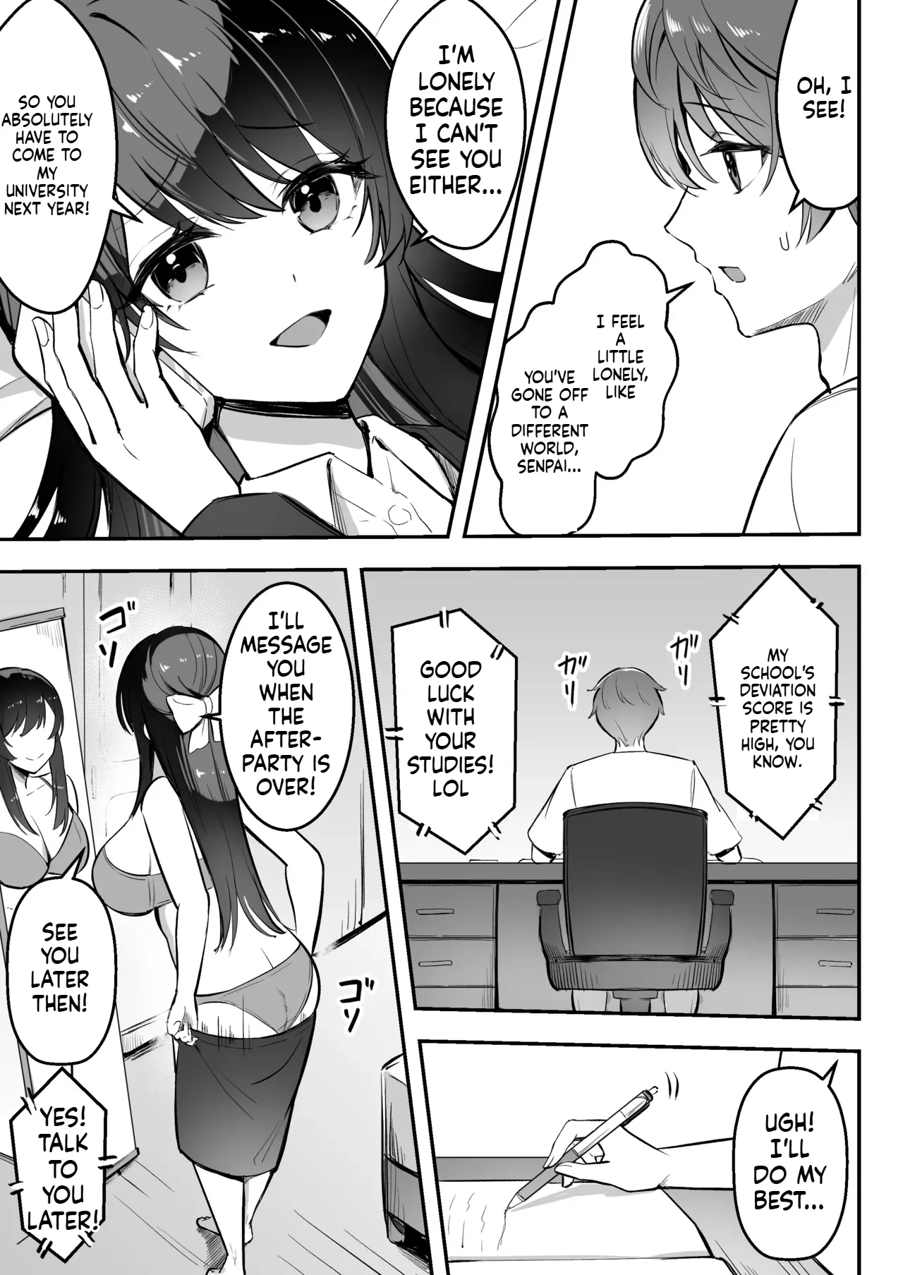 During our long-distance relationship, my older girlfriend, whom I’m proud of, was living a yarisā sexual lifestyle. Chapter 1 - page 10