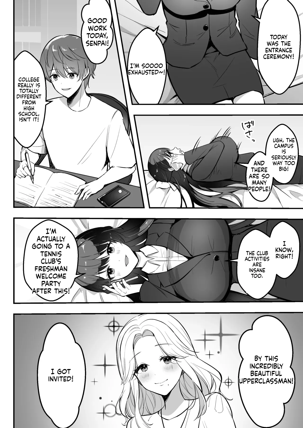 During our long-distance relationship, my older girlfriend, whom I’m proud of, was living a yarisā sexual lifestyle. Chapter 1 - page 9