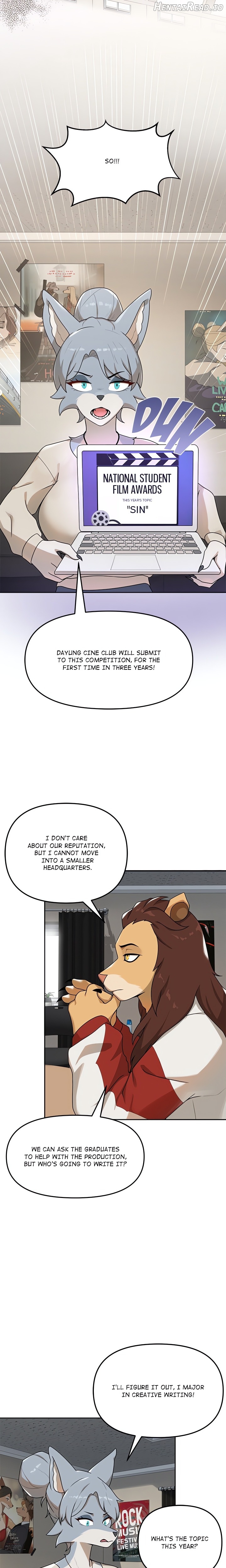Paws on Campus Chapter 1 - page 8