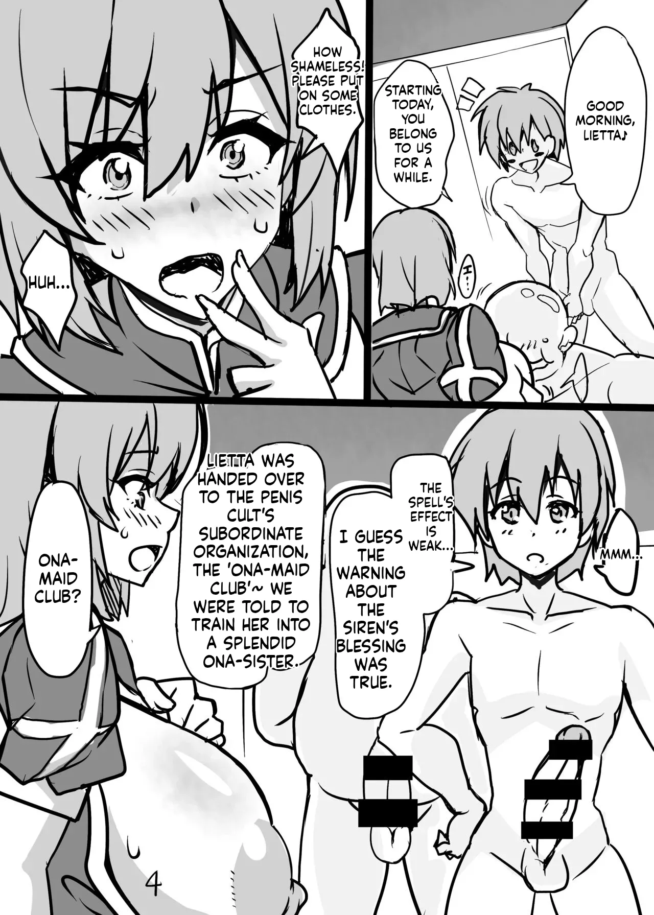 My Big-Breasted Masturbation Maid: Rietta Chapter 1 - page 6