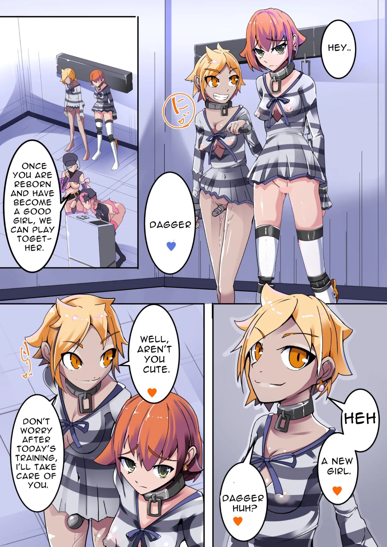 Defeated by an Evil Futanari Executive the Hero is Connected to a Body Modification Machine: Staal Dagger 01 Chapter 1 - page 10