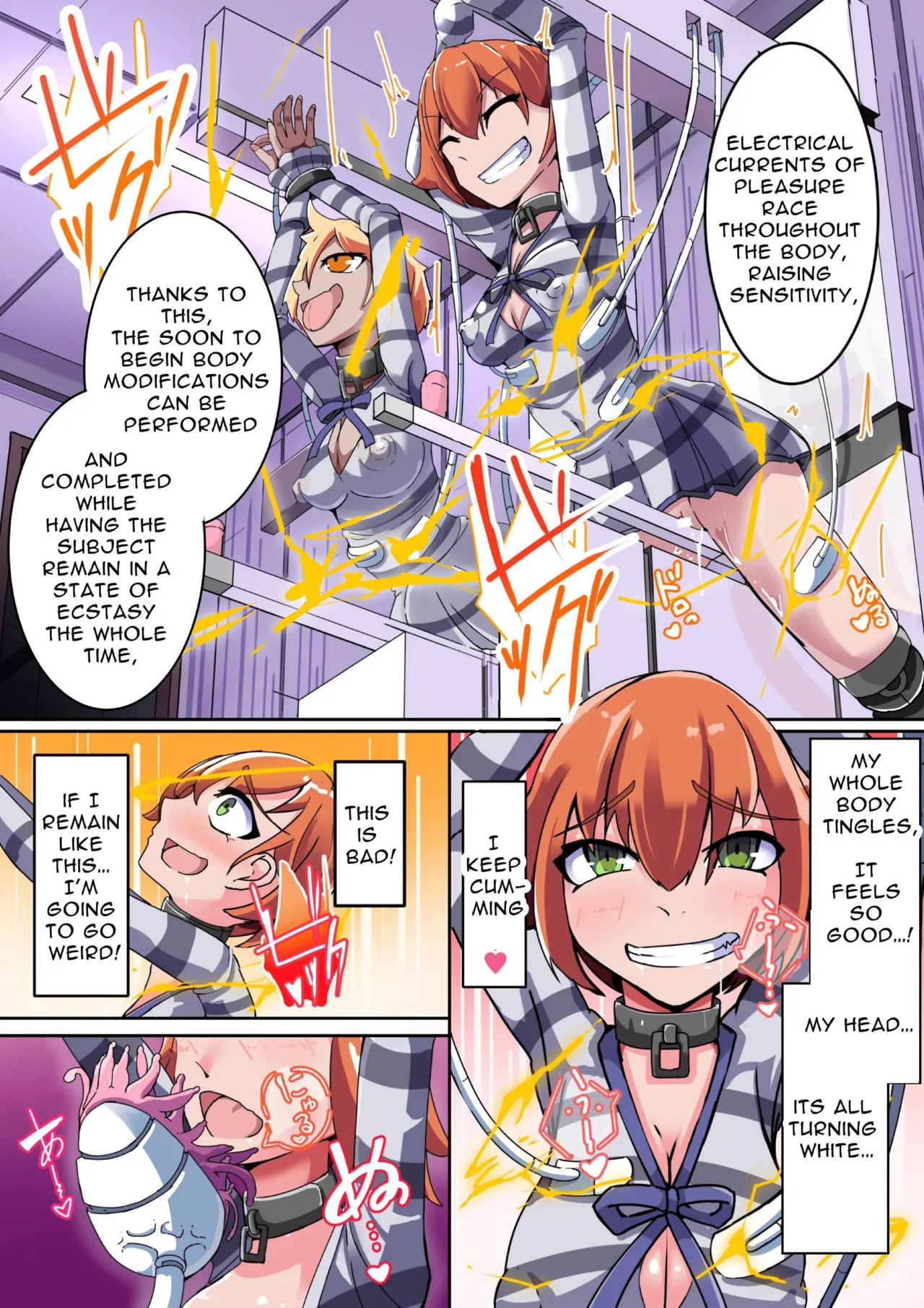 Defeated by an Evil Futanari Executive the Hero is Connected to a Body Modification Machine: Staal Dagger 01 Chapter 1 - page 15