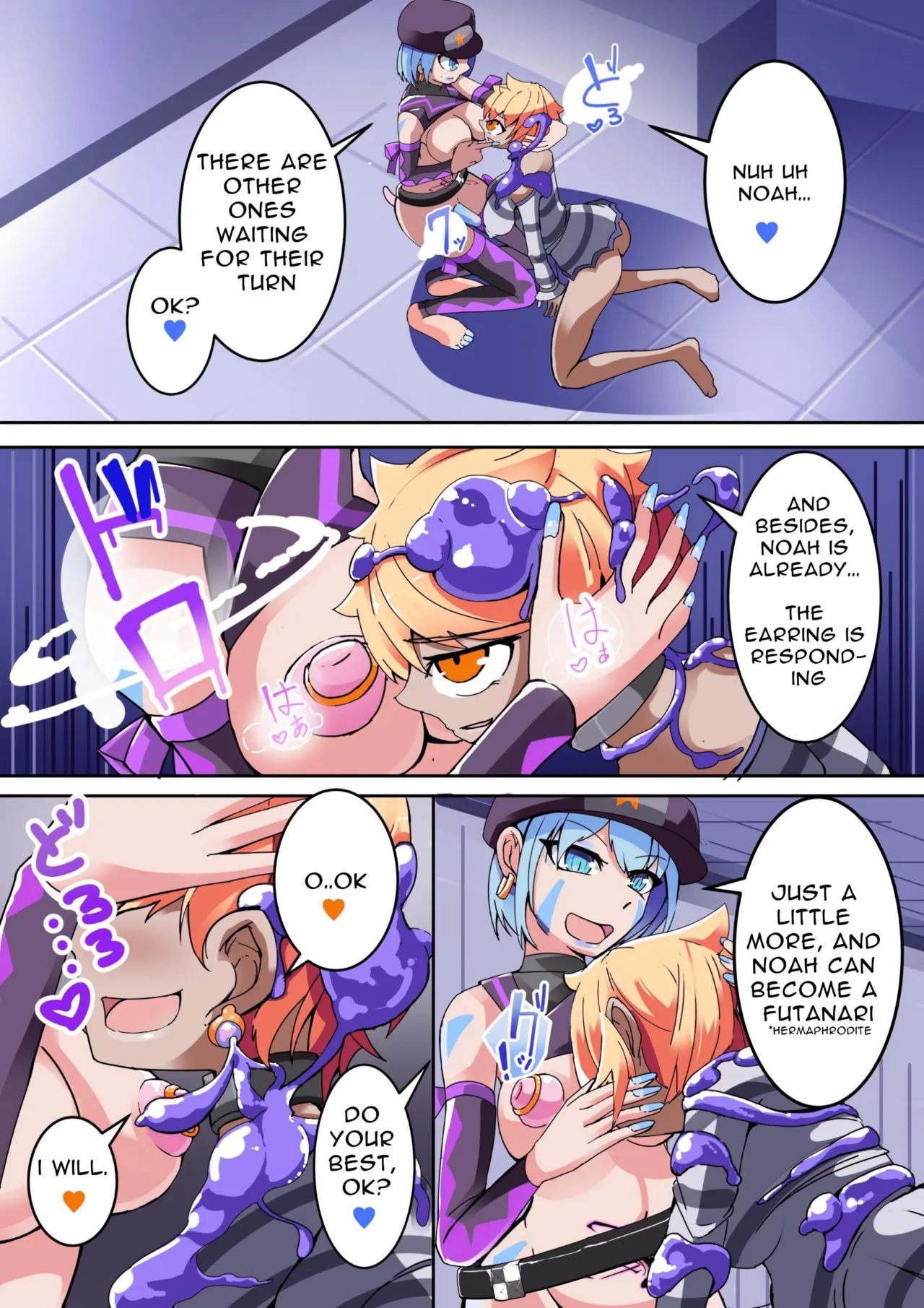Defeated by an Evil Futanari Executive the Hero is Connected to a Body Modification Machine: Staal Dagger 01 Chapter 1 - page 21