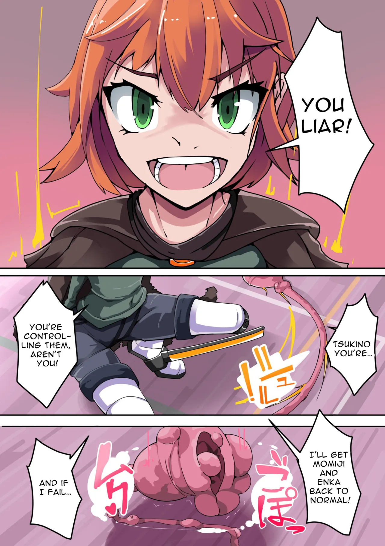 Defeated by an Evil Futanari Executive the Hero is Connected to a Body Modification Machine: Staal Dagger 01 Chapter 1 - page 5